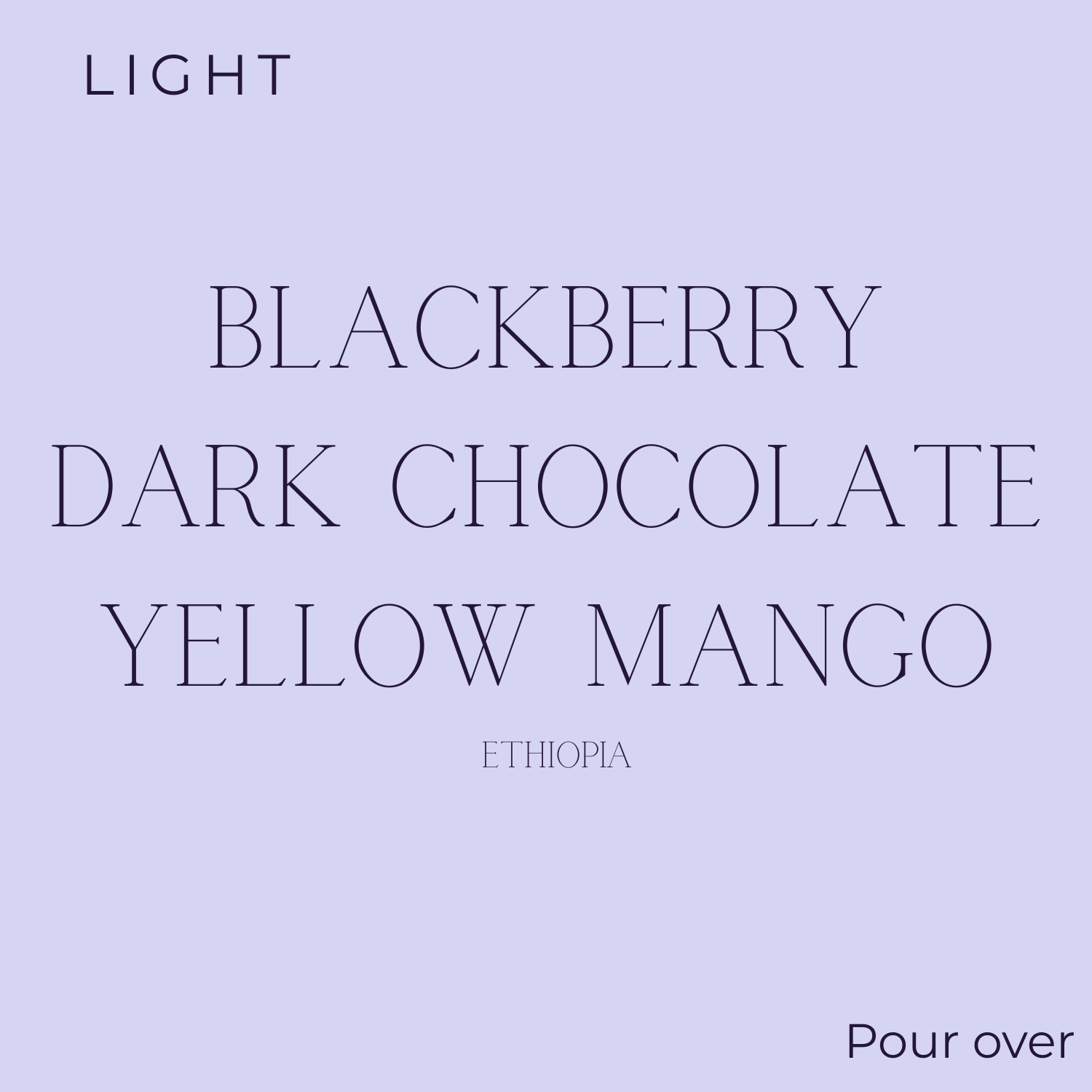 David Kim Coffee - WILD - Ethiopia Bensa Coffee Beans