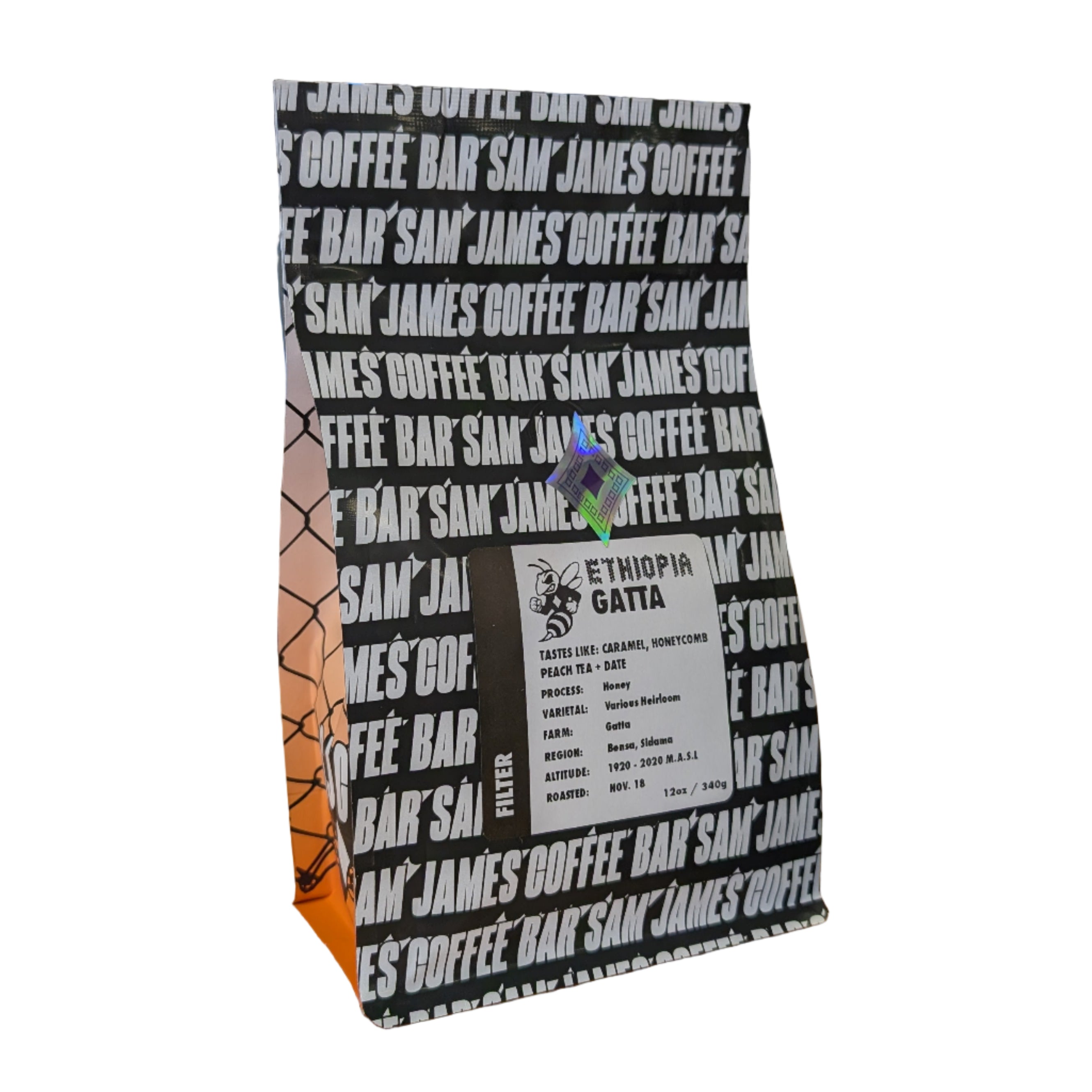 Sam James Coffee Bar Ethiopia Gatta Coffee Beans