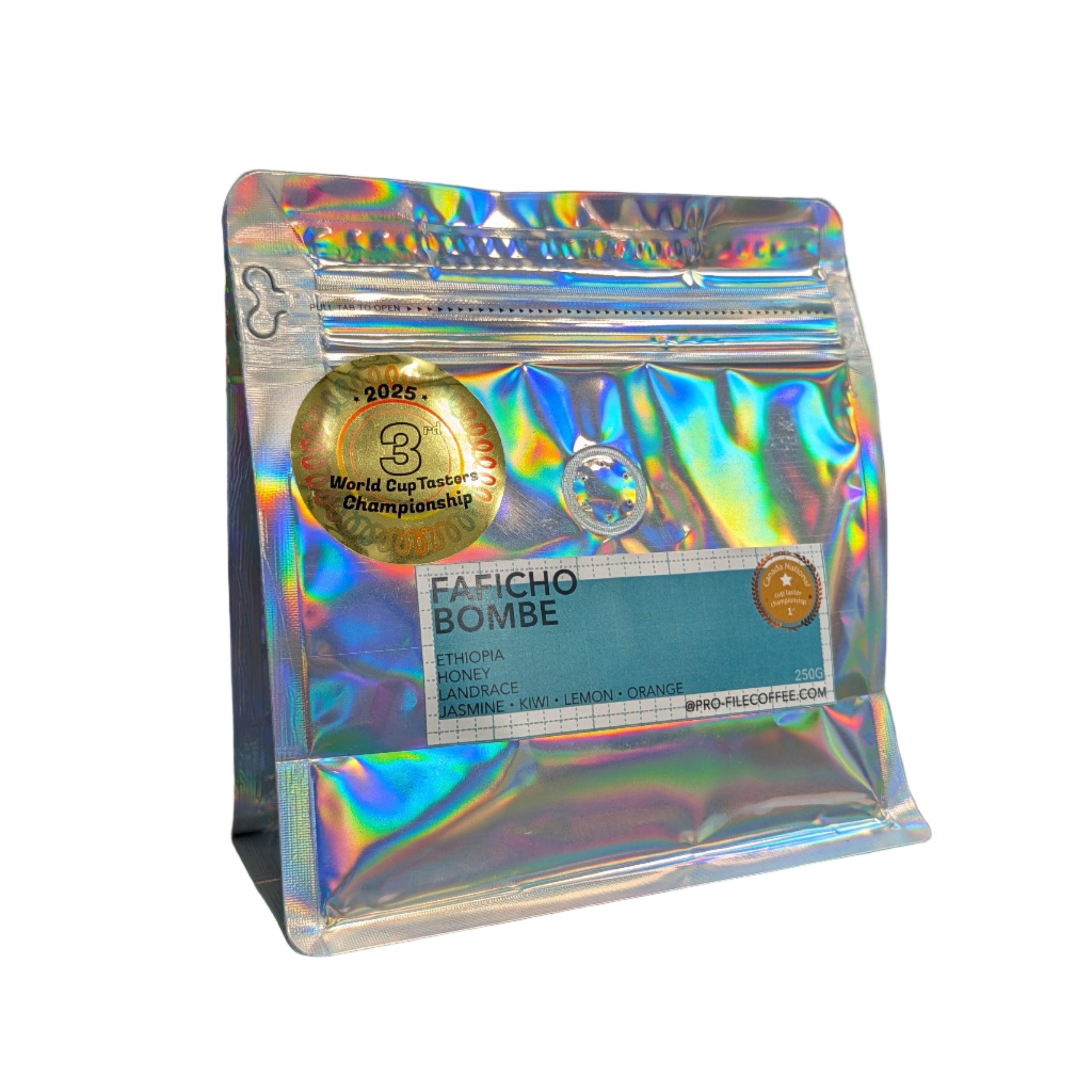 Pro-file Coffee Ethiopia Faficho Bombe Coffee Beans