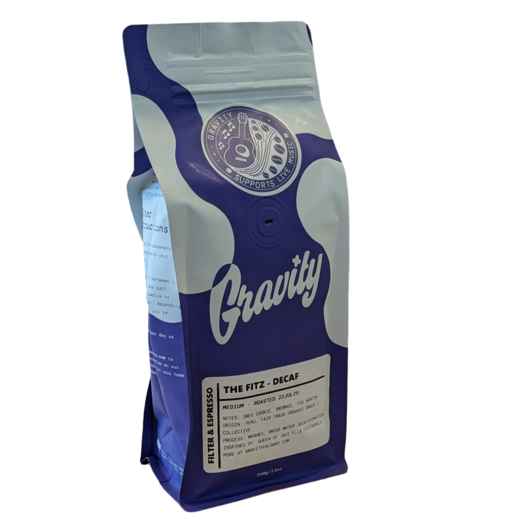 Gravity The Fitz Decaf Coffee Beans