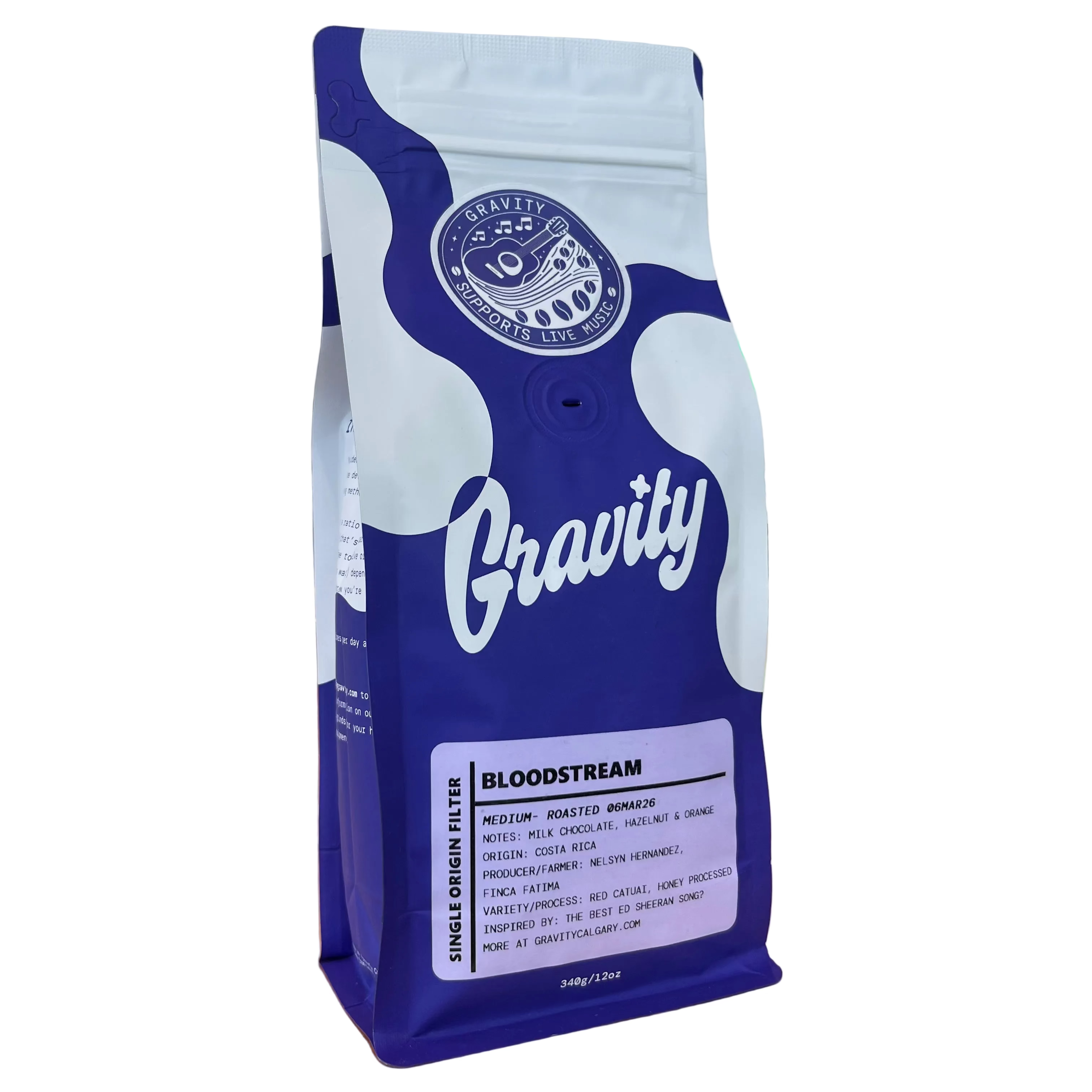 Gravity - Costa Rica - Bloodstream Single Origin Coffee Beans
