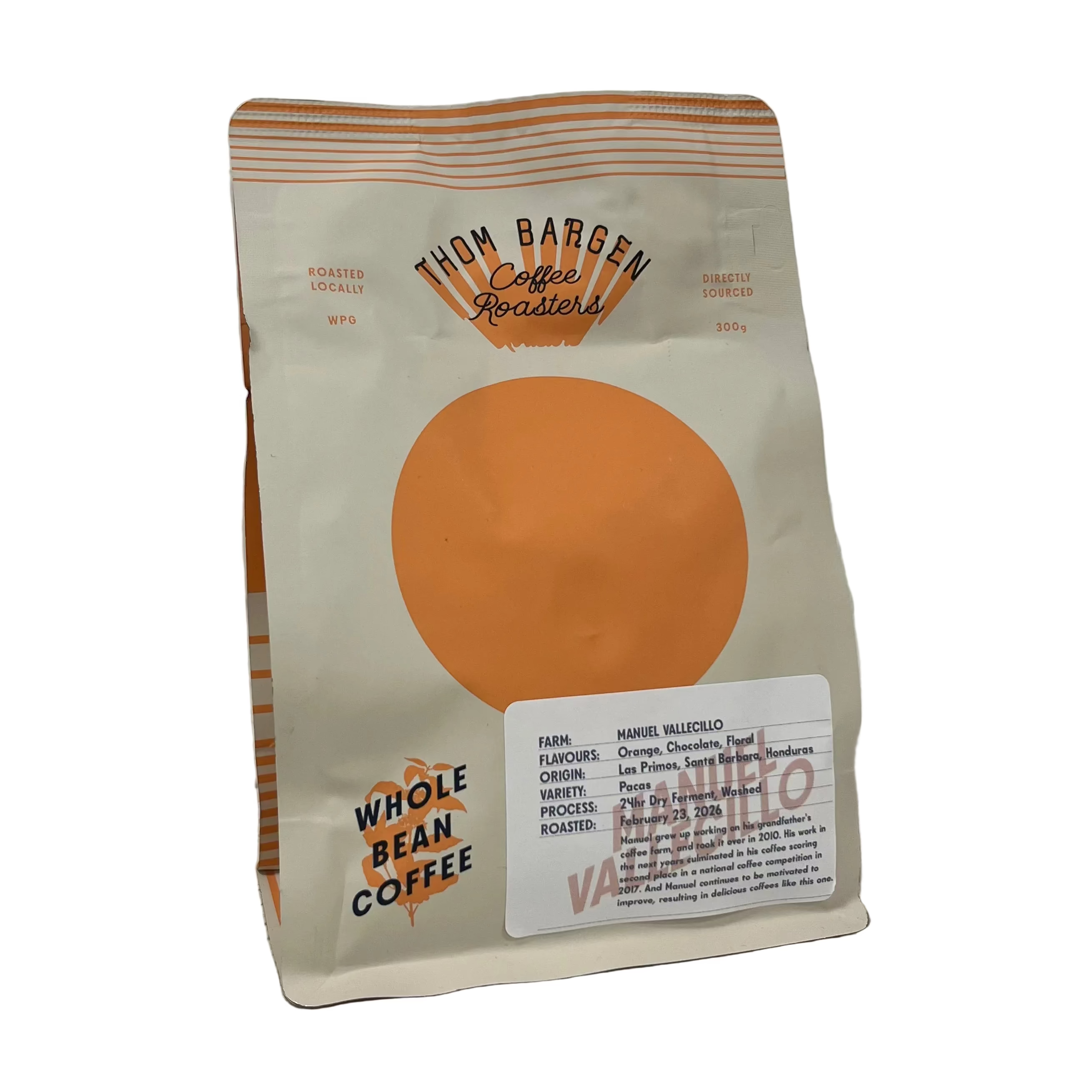 Thom Bargen - Honduras - Manuel Vallecillo Coffee Beans