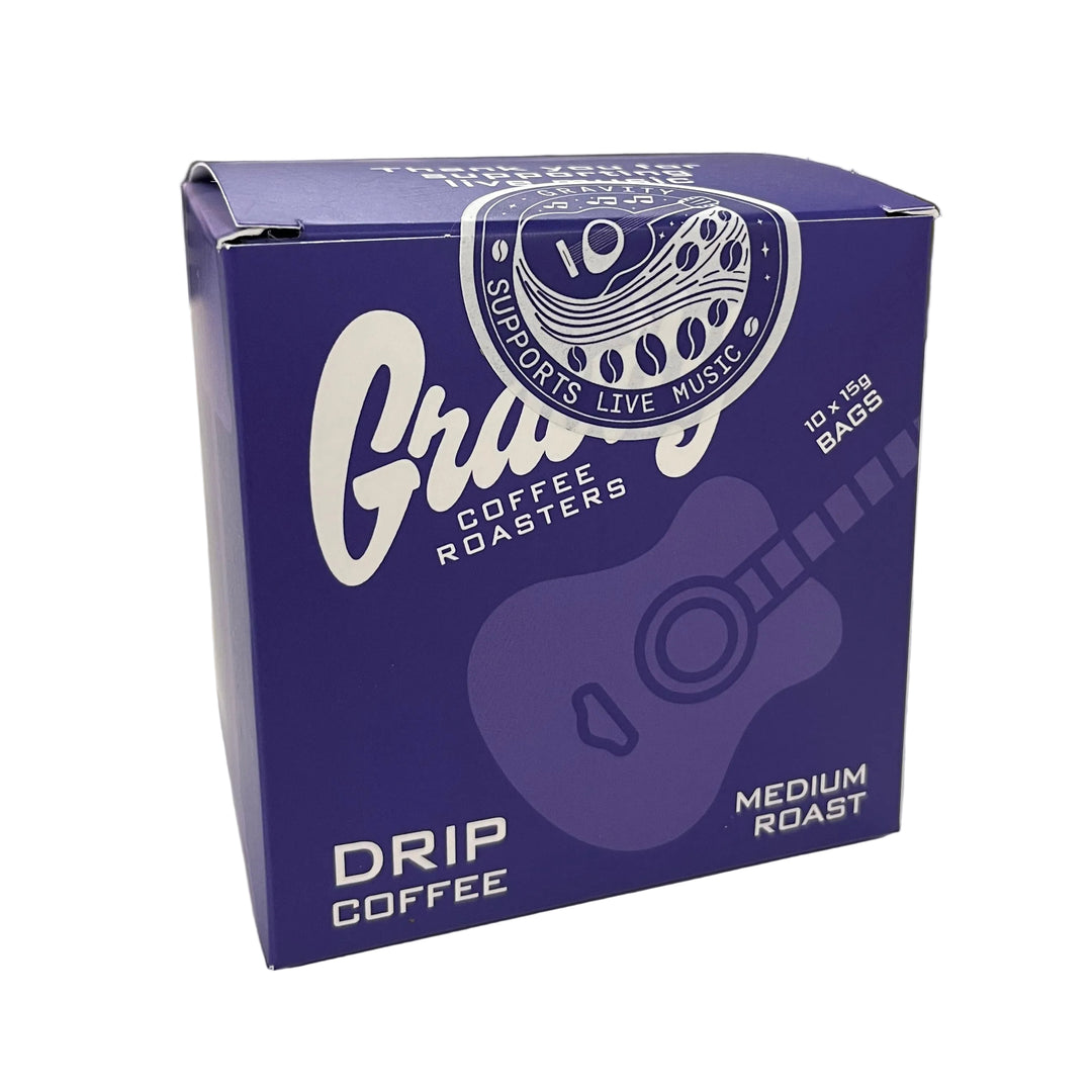 Gravity - Drip Coffee Box - 10-Piece Medium Roast Pack