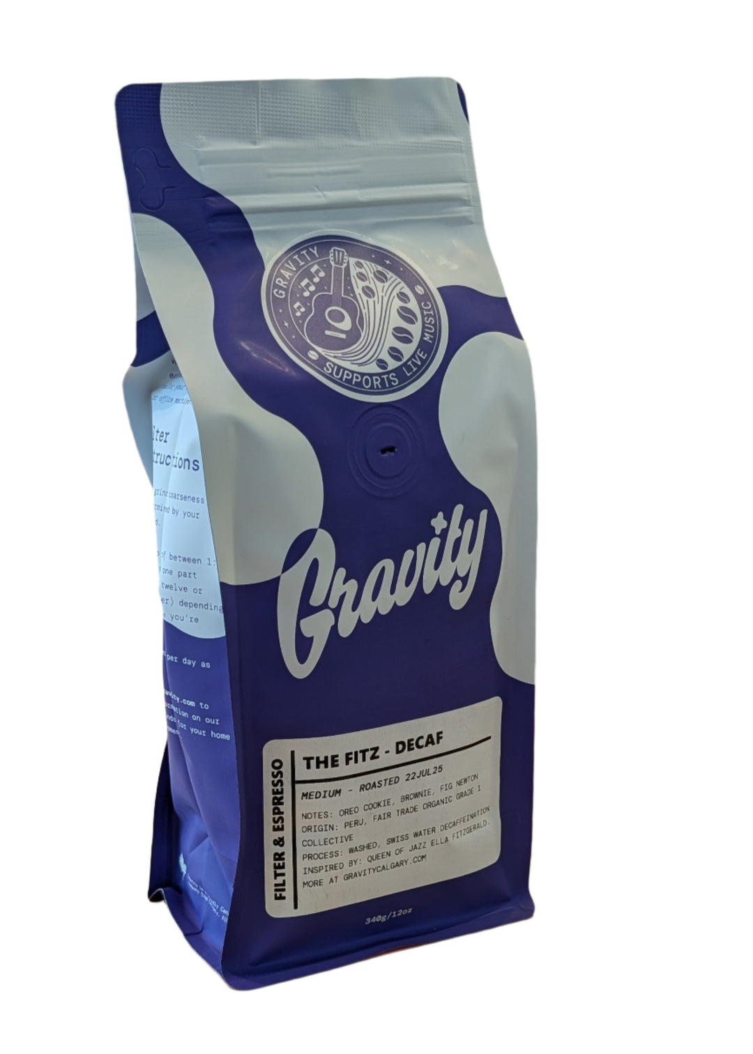 (DISCOUNT) Gravity - The Fitz Decaf Coffee Beans