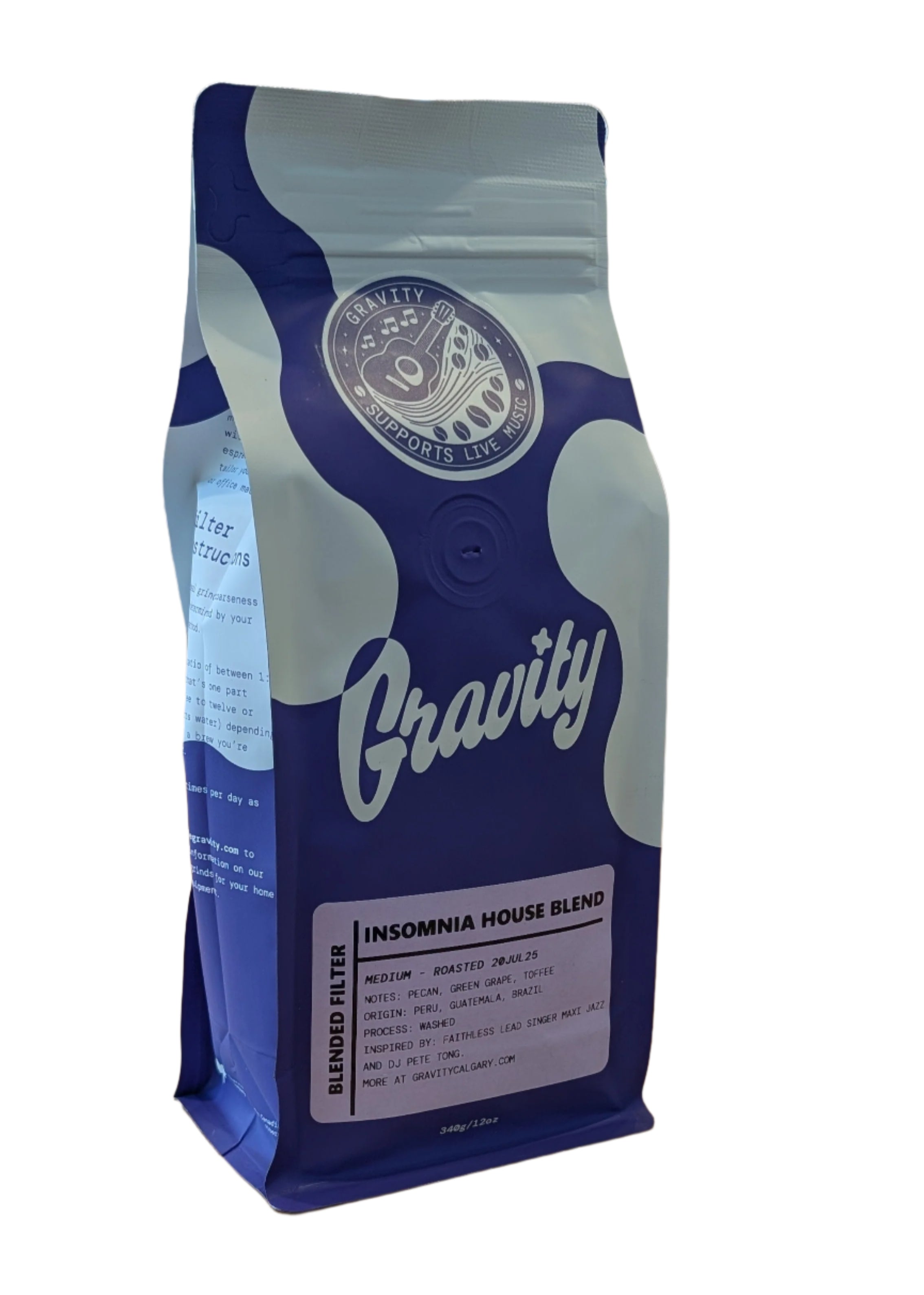 (DISCOUNT) Gravity Insomnia House Blend Coffee Beans