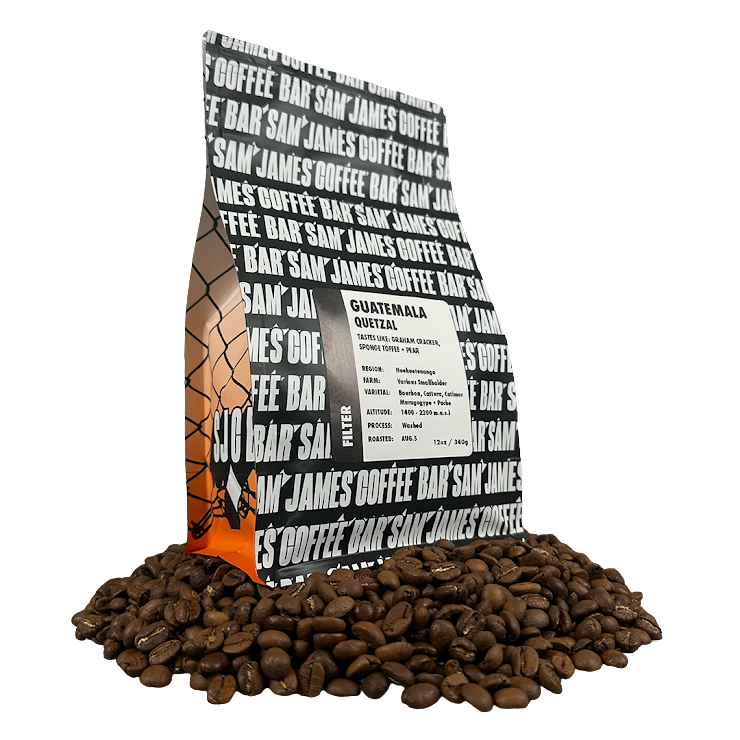 Sam James - Guatemala - Quetzal Coffee Beans