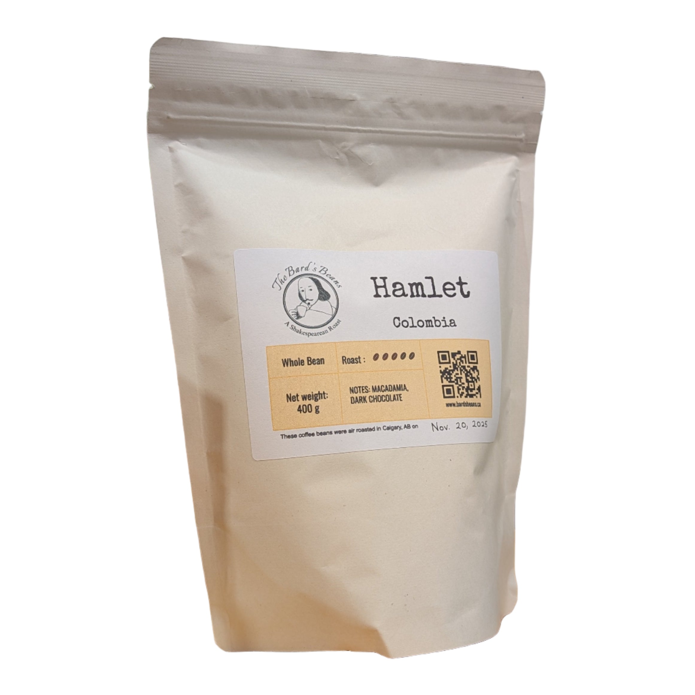 Bards Beans Hamlet Coffee Beans