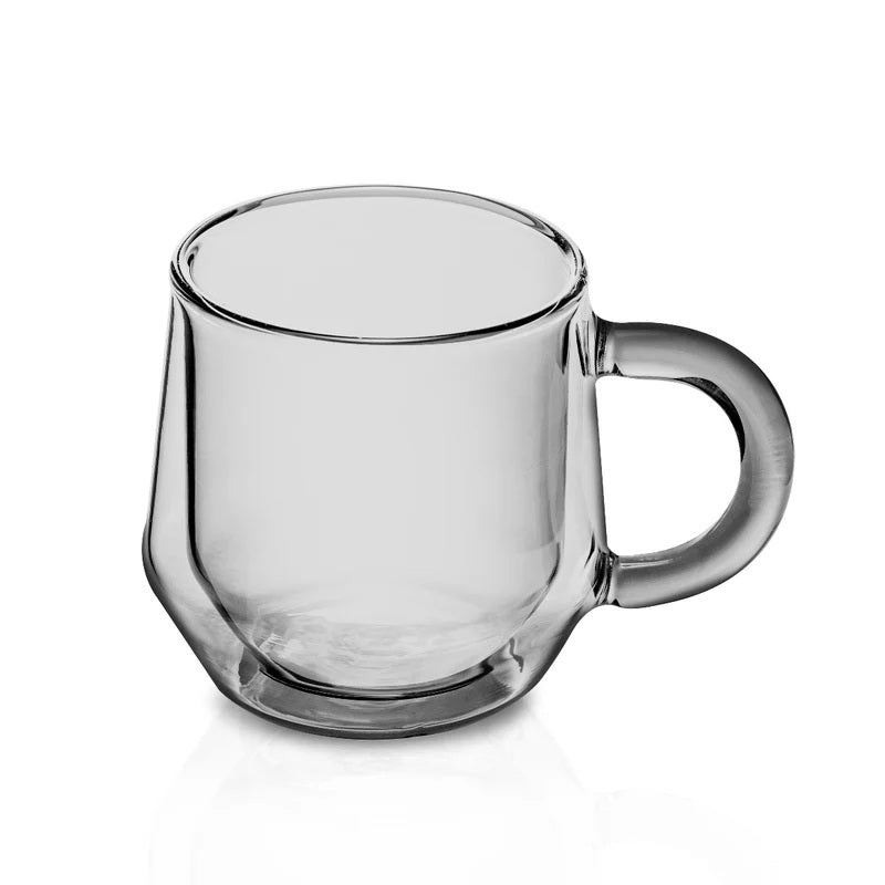 Hearth Double Wall 6oz (175ml) Glass - Set of 2