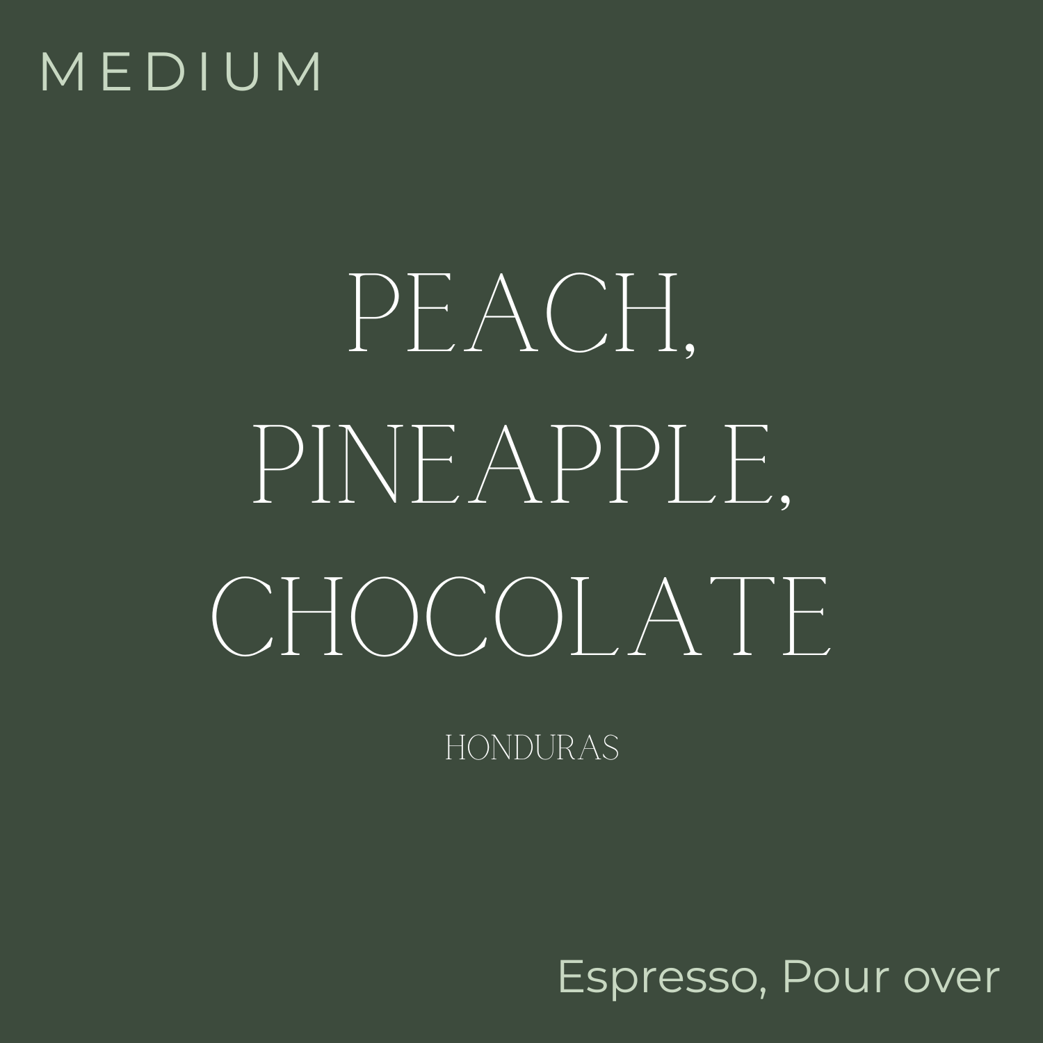 (DISCOUNT) 222 - Honduras - La Paz Natural Process Coffee Beans