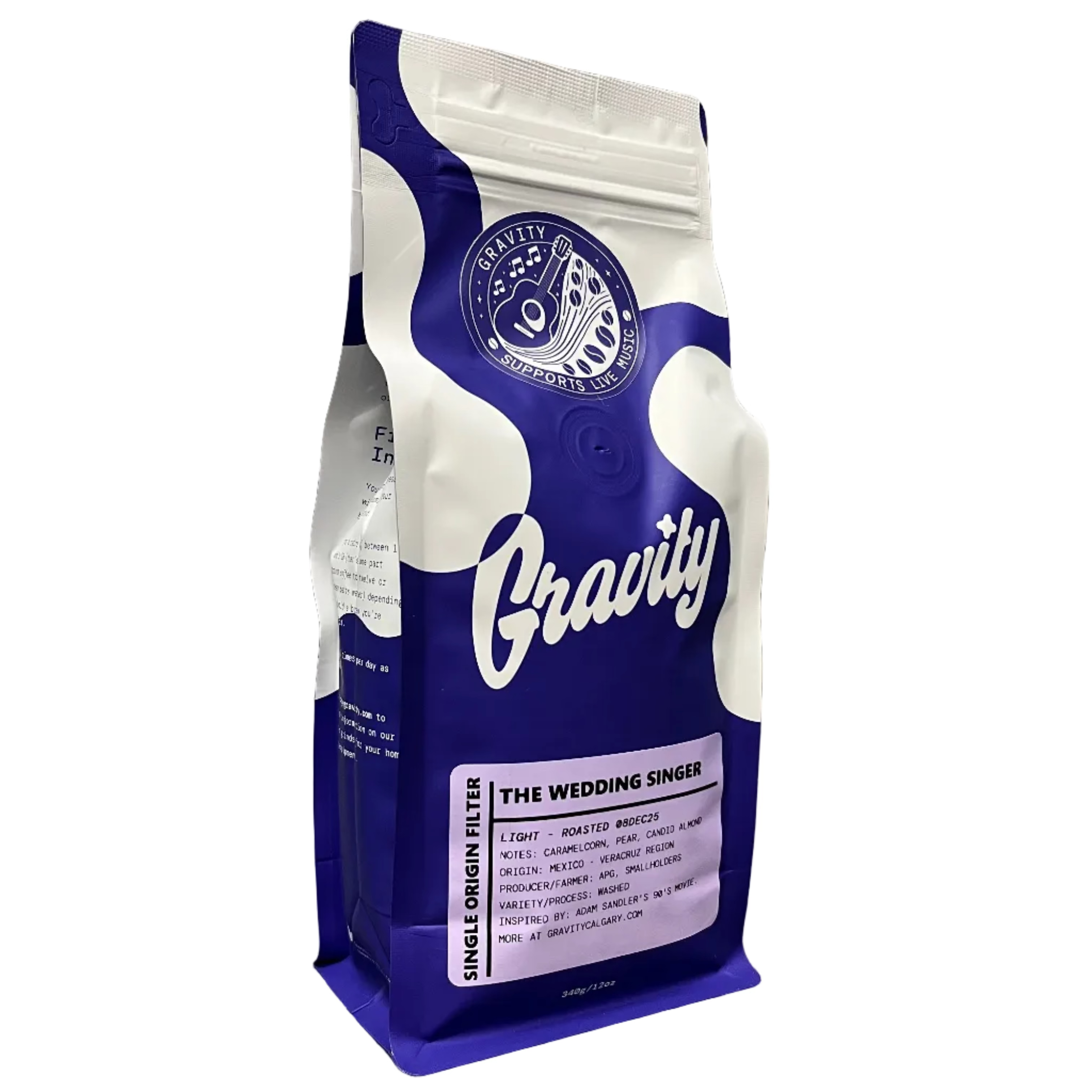 Gravity The Wedding Singer Coffee Beans