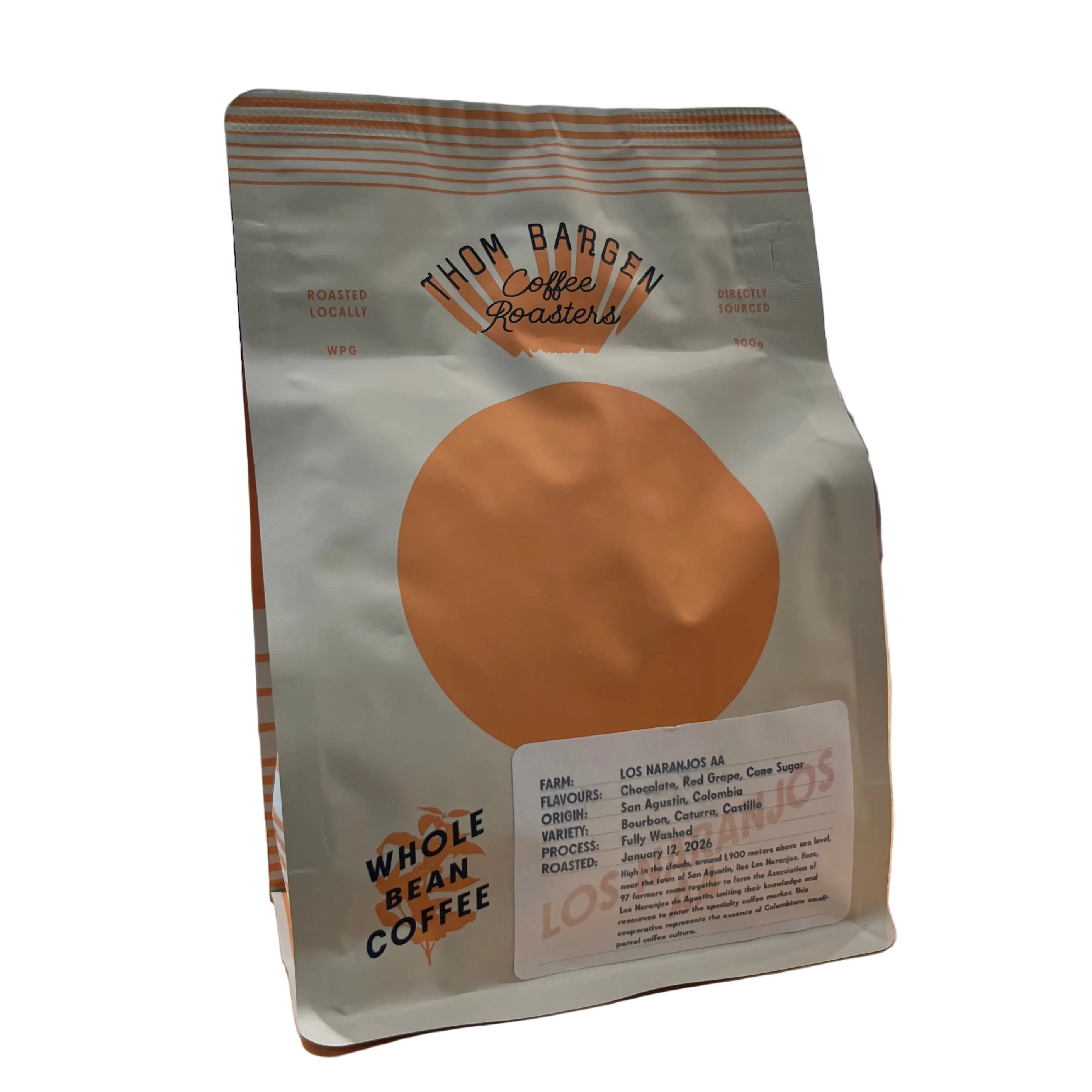 Thom Bargen - Colombia - Los Naranjos AA Coffee Beans