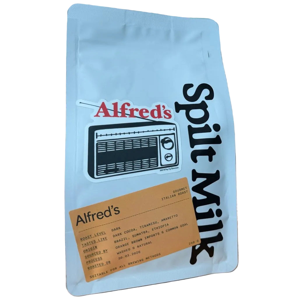 Spilt Milk - Alfred's Espresso Coffee Beans