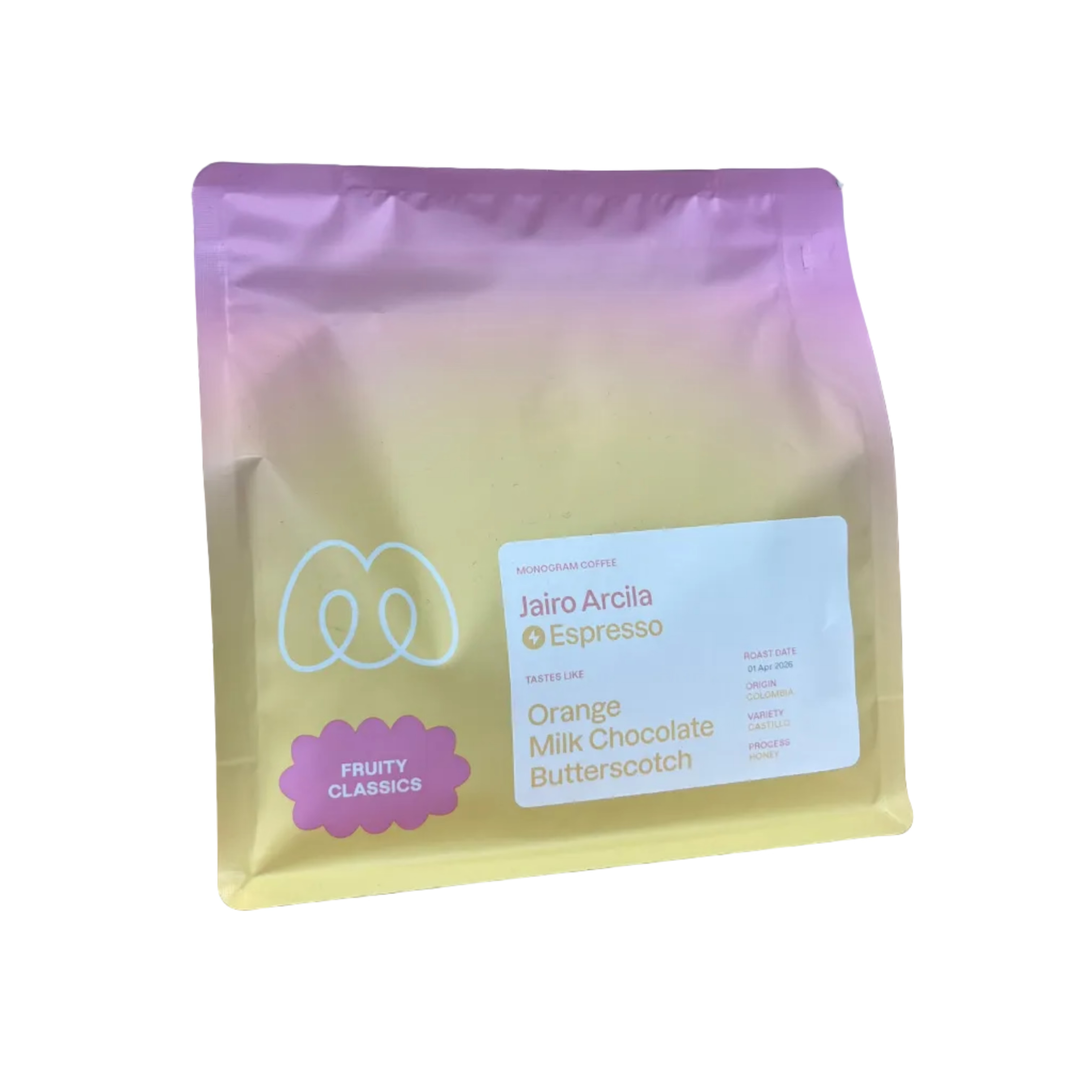 (DISCOUNT) Monogram - Jairo Arcila Honey Espresso Coffee Beans