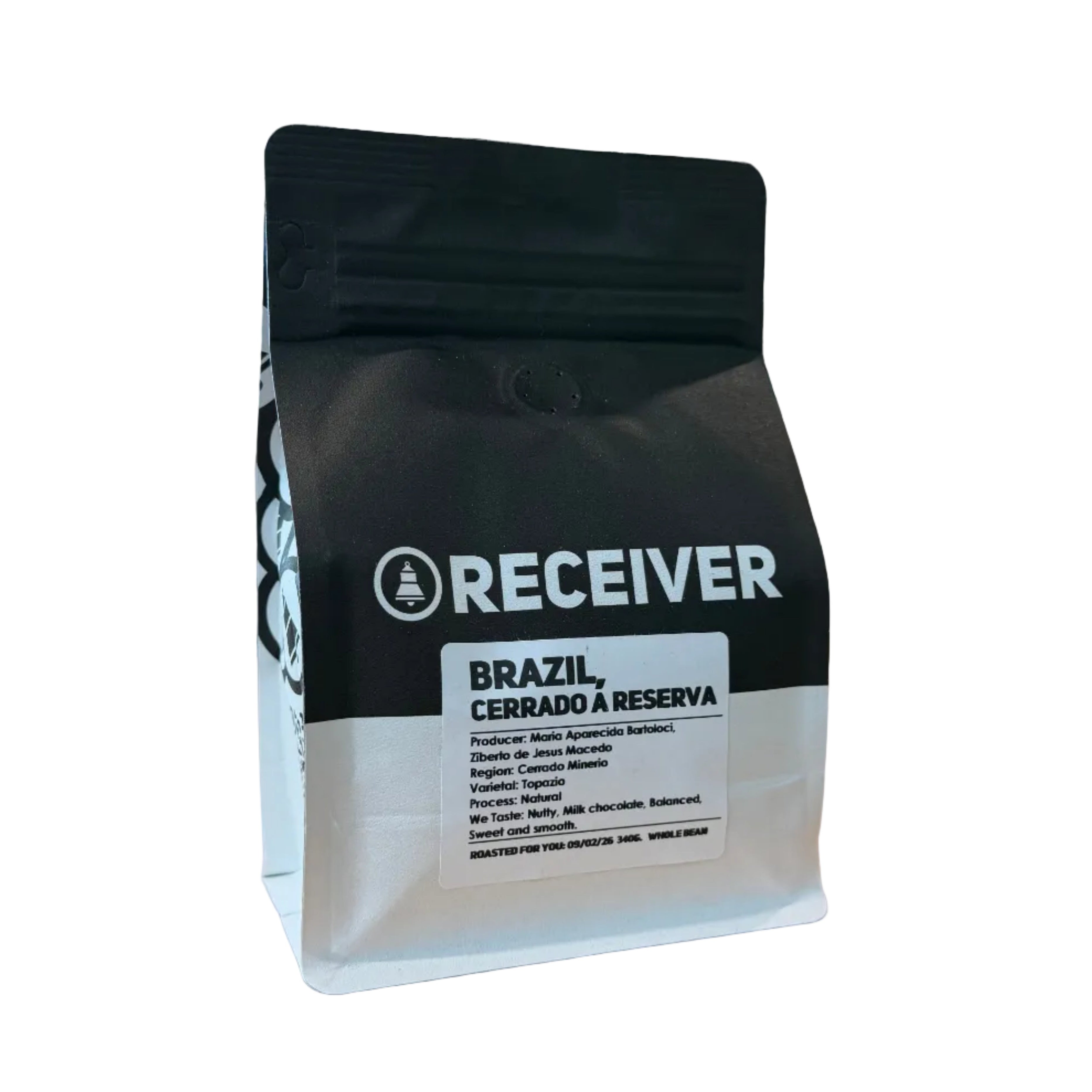 Receiver - Brazil - Cerrado A Reserva Coffee Beans