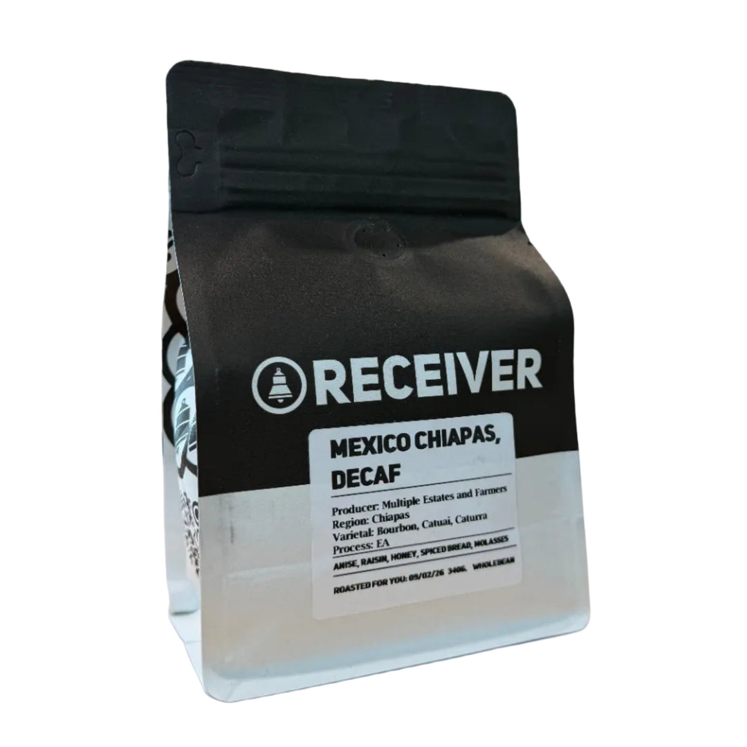 Receiver - Mexico - Chiapas Decaf Coffee Beans