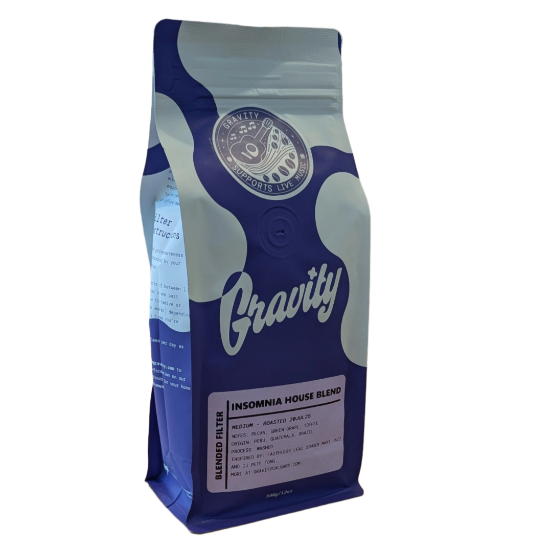Gravity Insomnia House Blend Coffee Beans