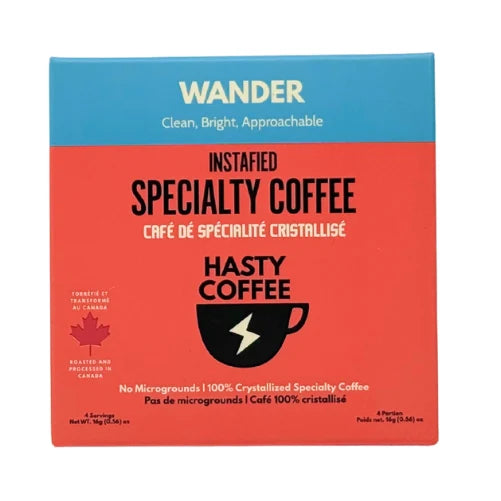 Hasty Coffee - Wander Box - Francy Castillo Instant Coffee