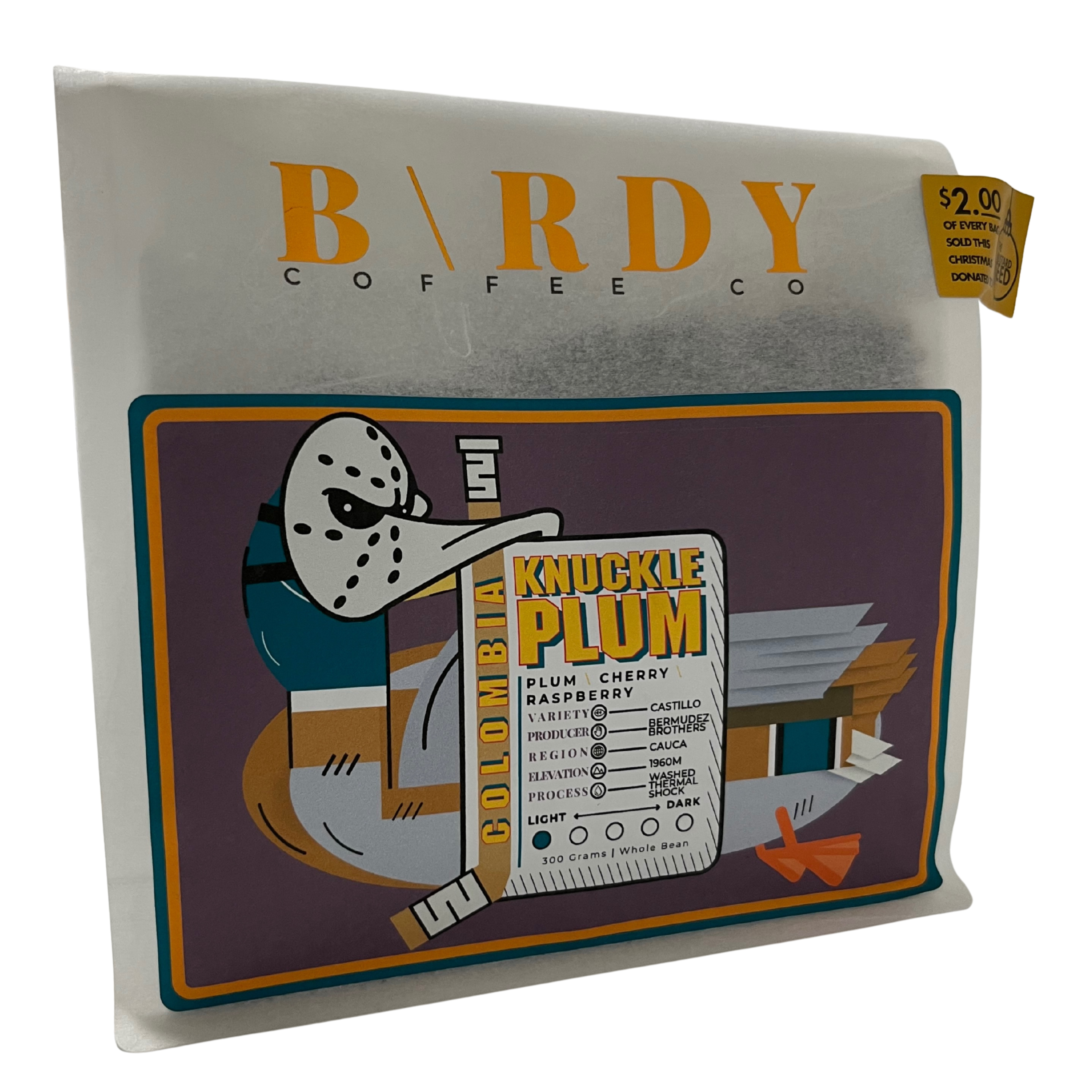 Birdy Coffee Co. Colombia Knuckle Plum Coffee Beans