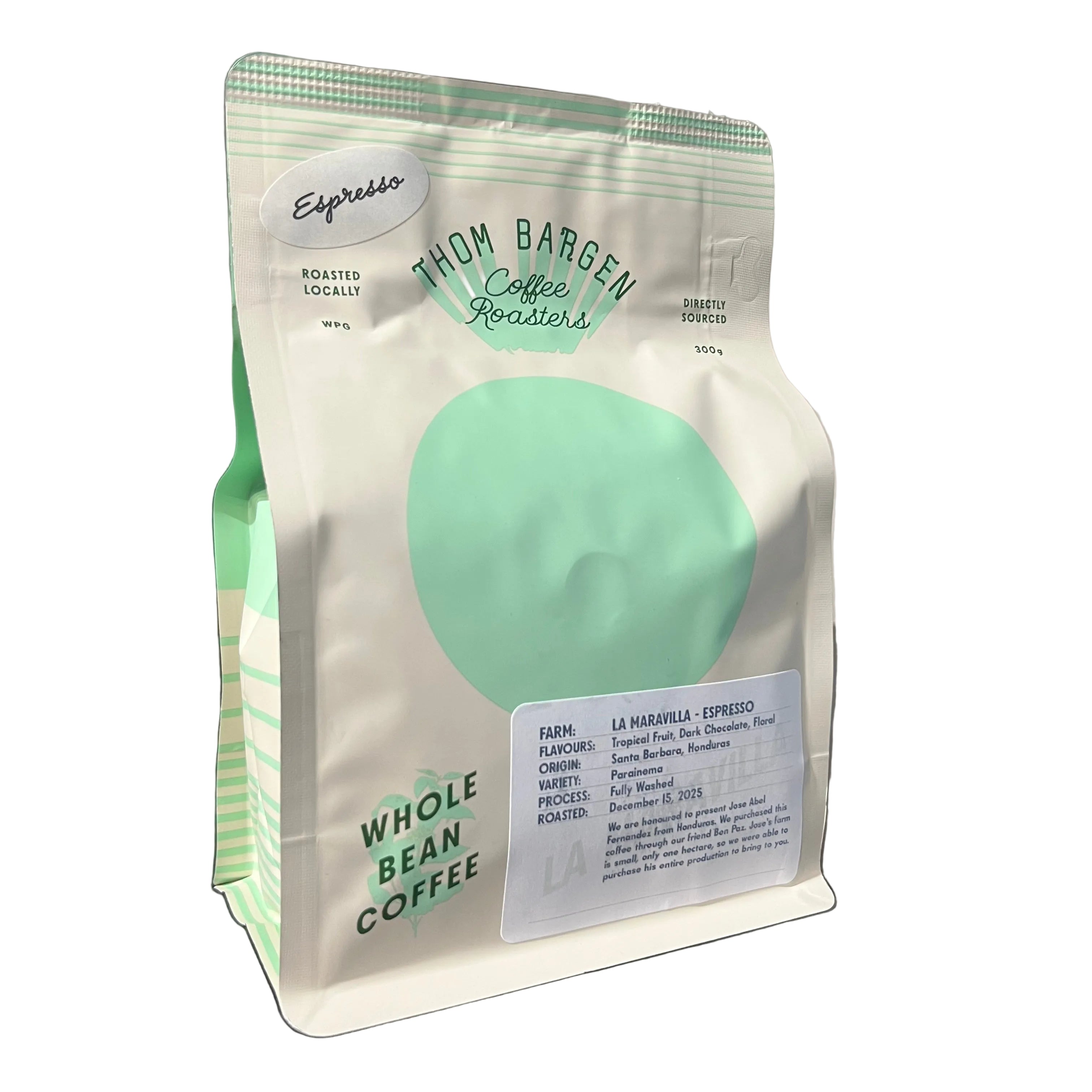 Thom Bargen - Honduras La Maravilla Espresso Coffee Beans