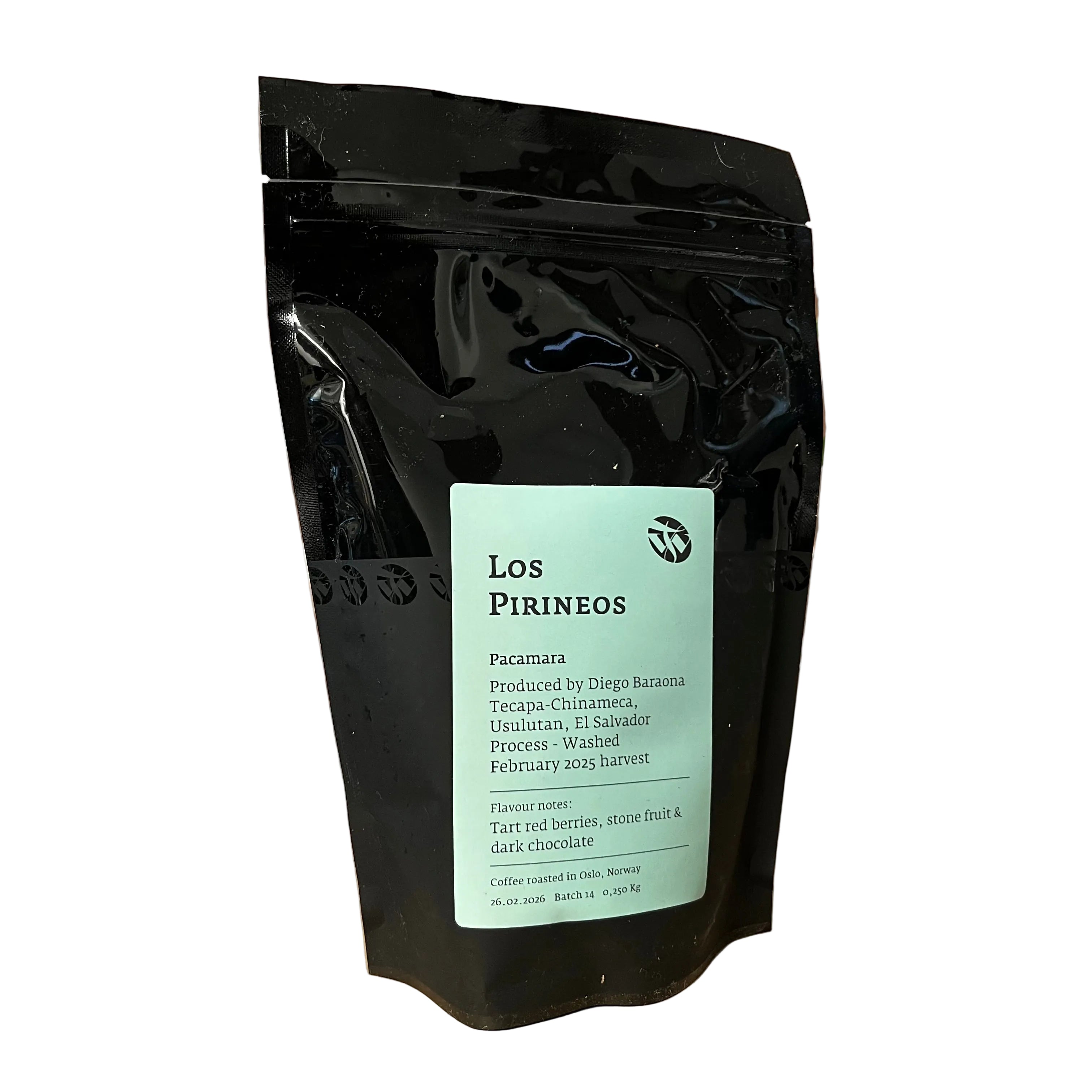 Bag of Tim Wendelboe Los Pirineos coffee beans