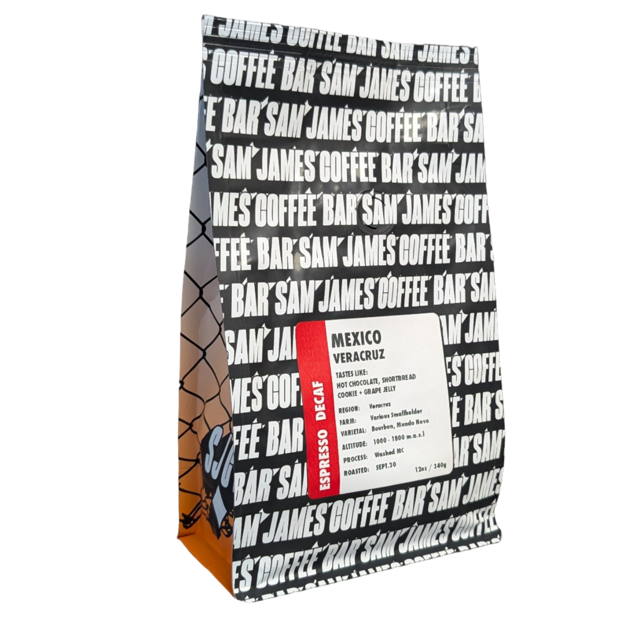 Sam James Coffee Bar Mexico Veracruz Decaf Espresso Decaf Coffee Beans