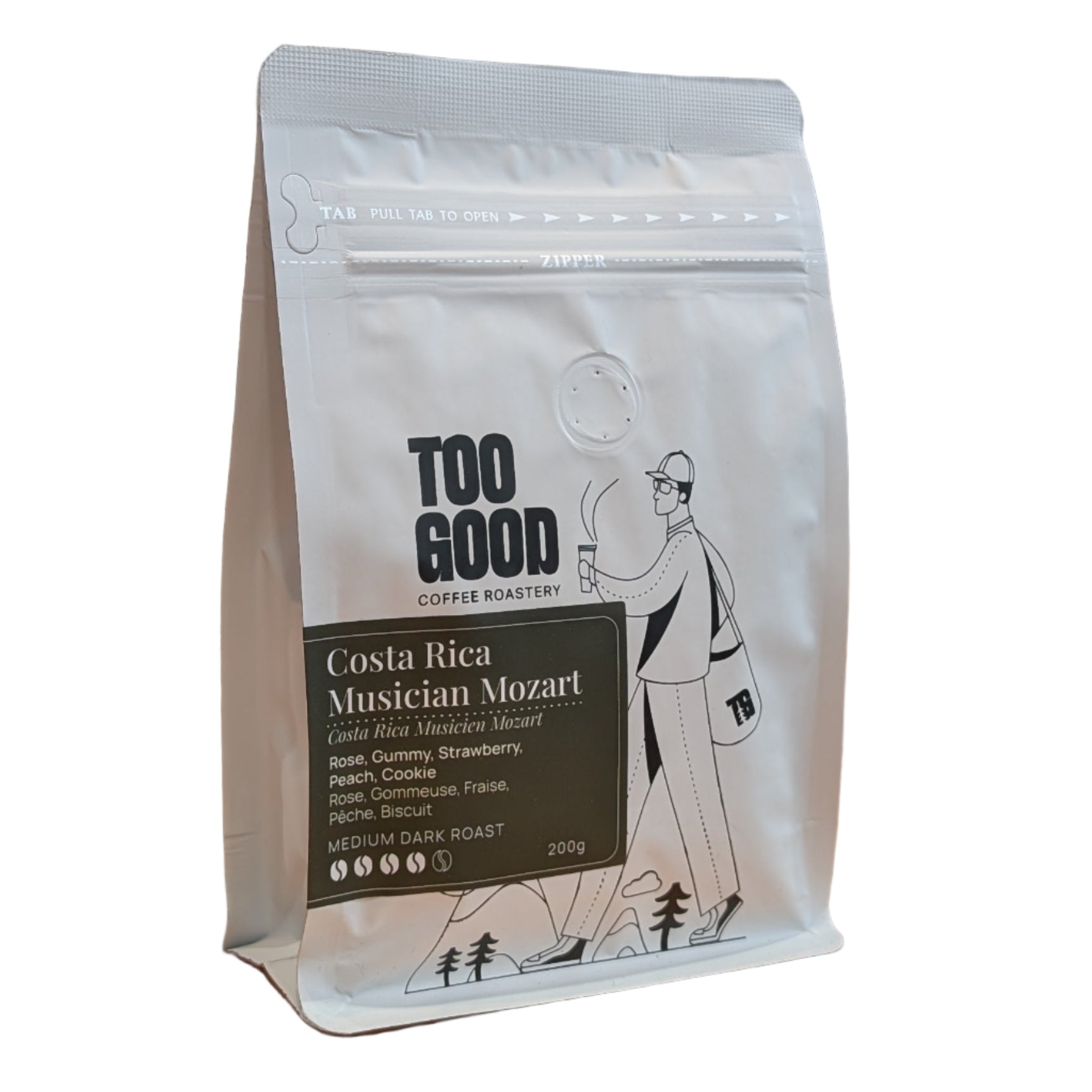 (DISCOUNT) Too Good Costa Rica Musician Mozart Coffee Beans