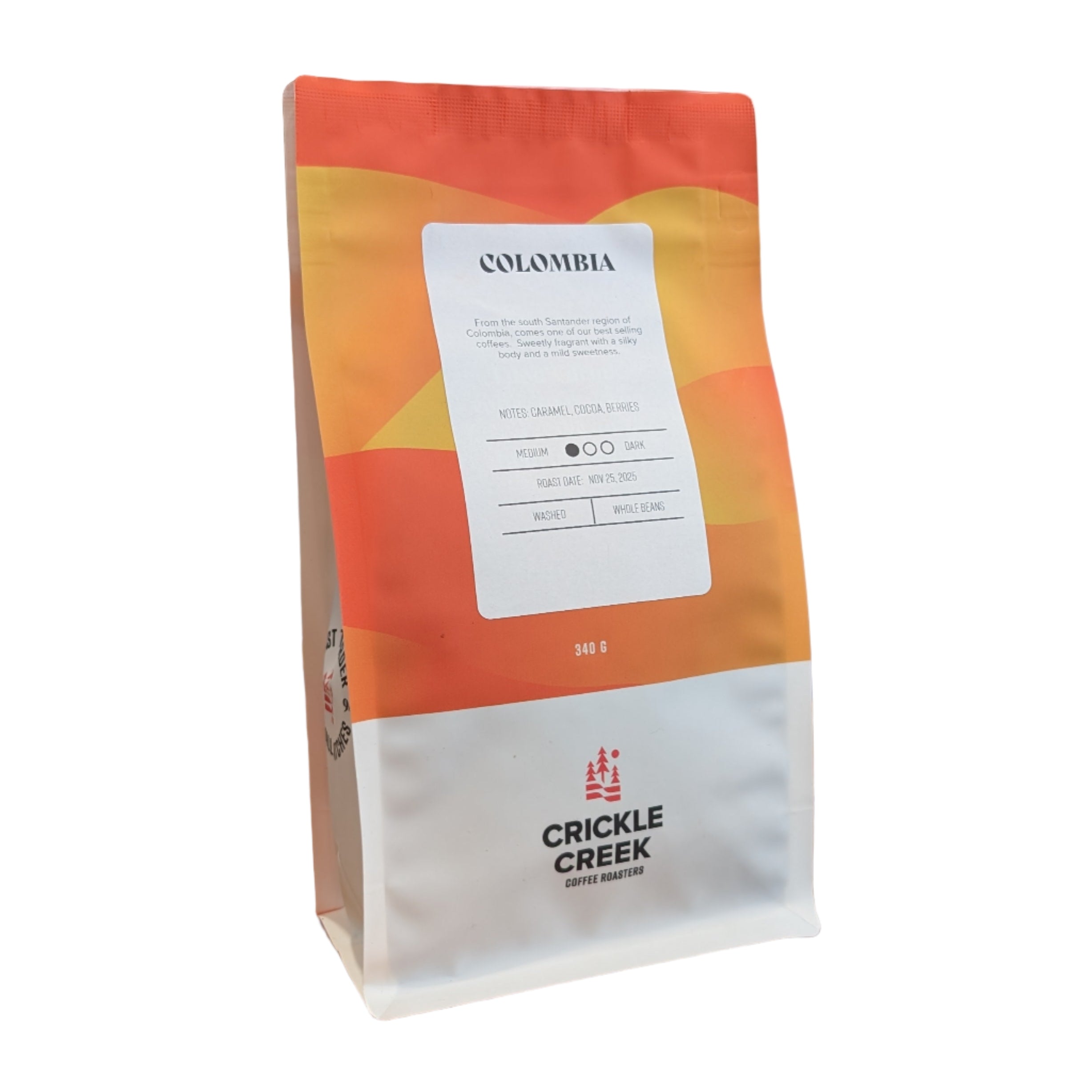 Crickle Creek Coffee Colombia Coffee Beans