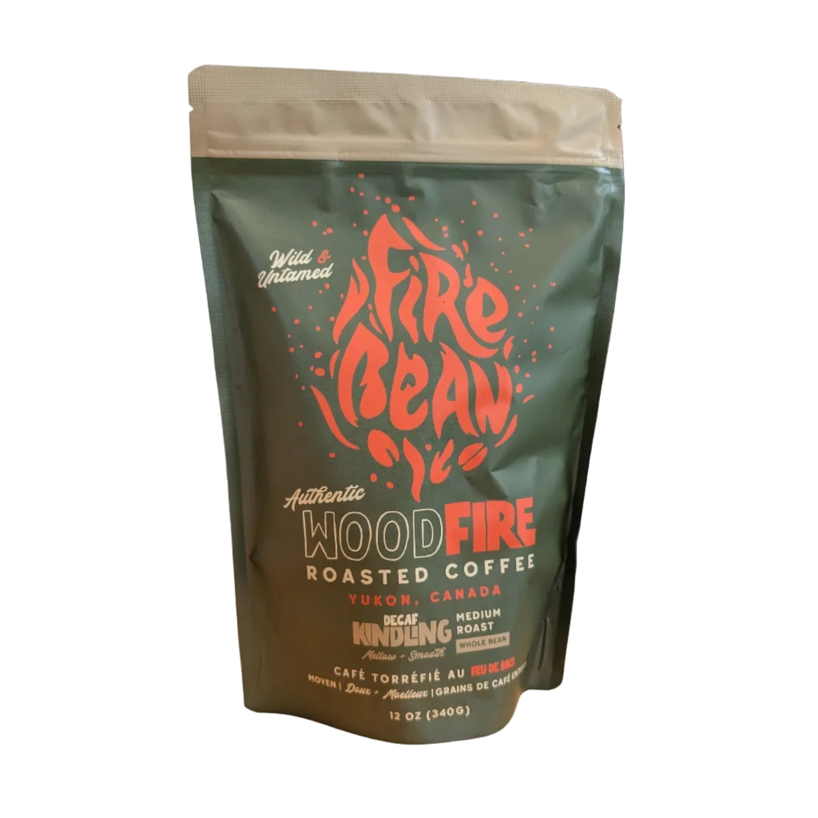 Fire Bean - KINDLING  -Nutty & Soothing Decaf Coffee Beans