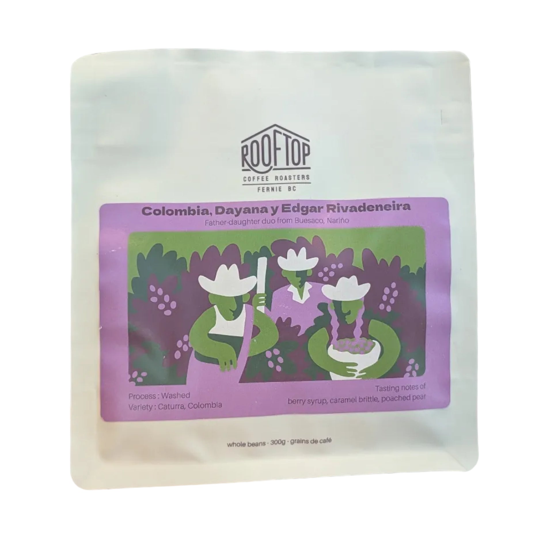 Rooftop - Colombia - Dayana y Edgar Rivadeneira Coffee Beans