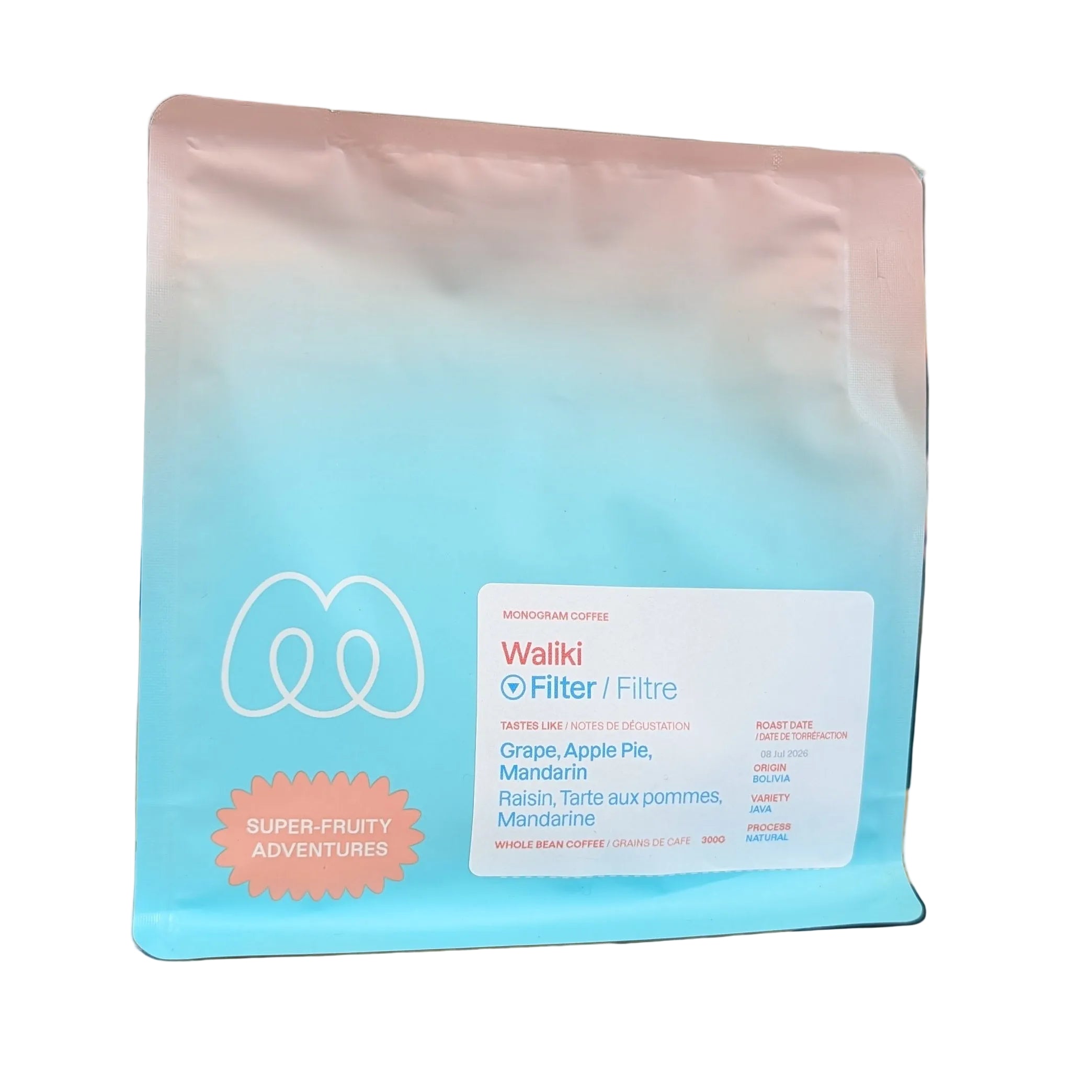 Monogram - Waliki Natural Coffee Beans