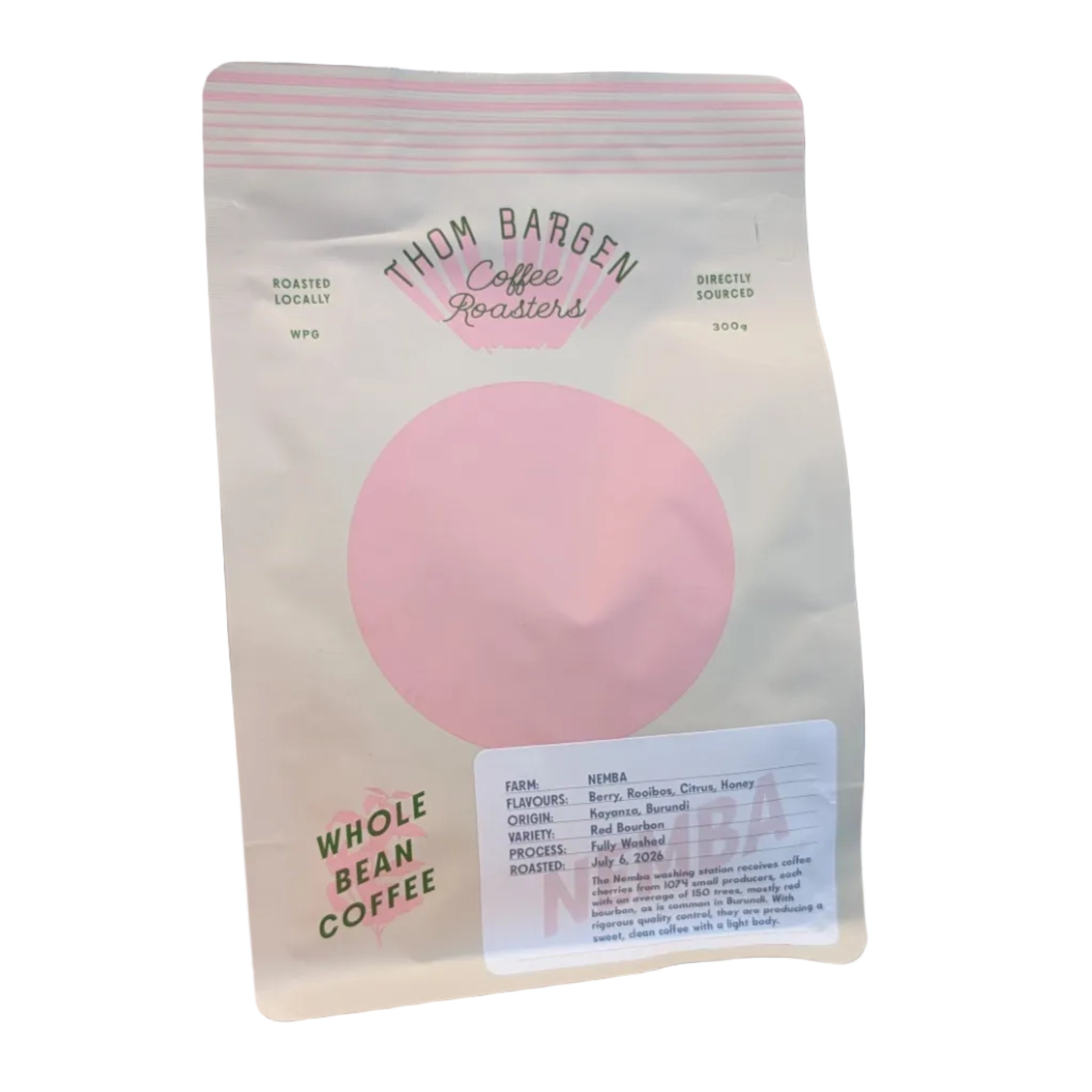 Thom Bargen - Burundi - Nemba Coffee Beans