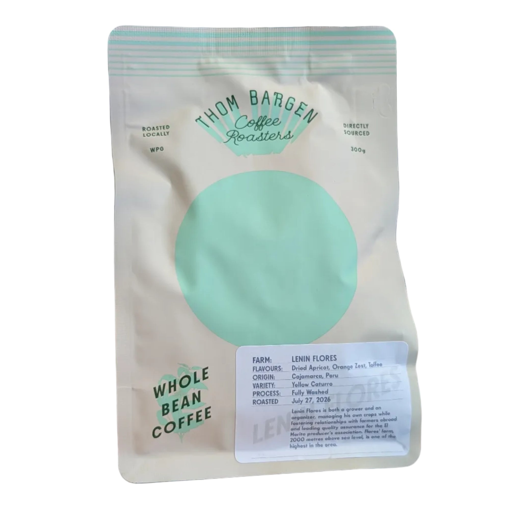 Thom Bargen - Peru - Lenin Flores Coffee Beans