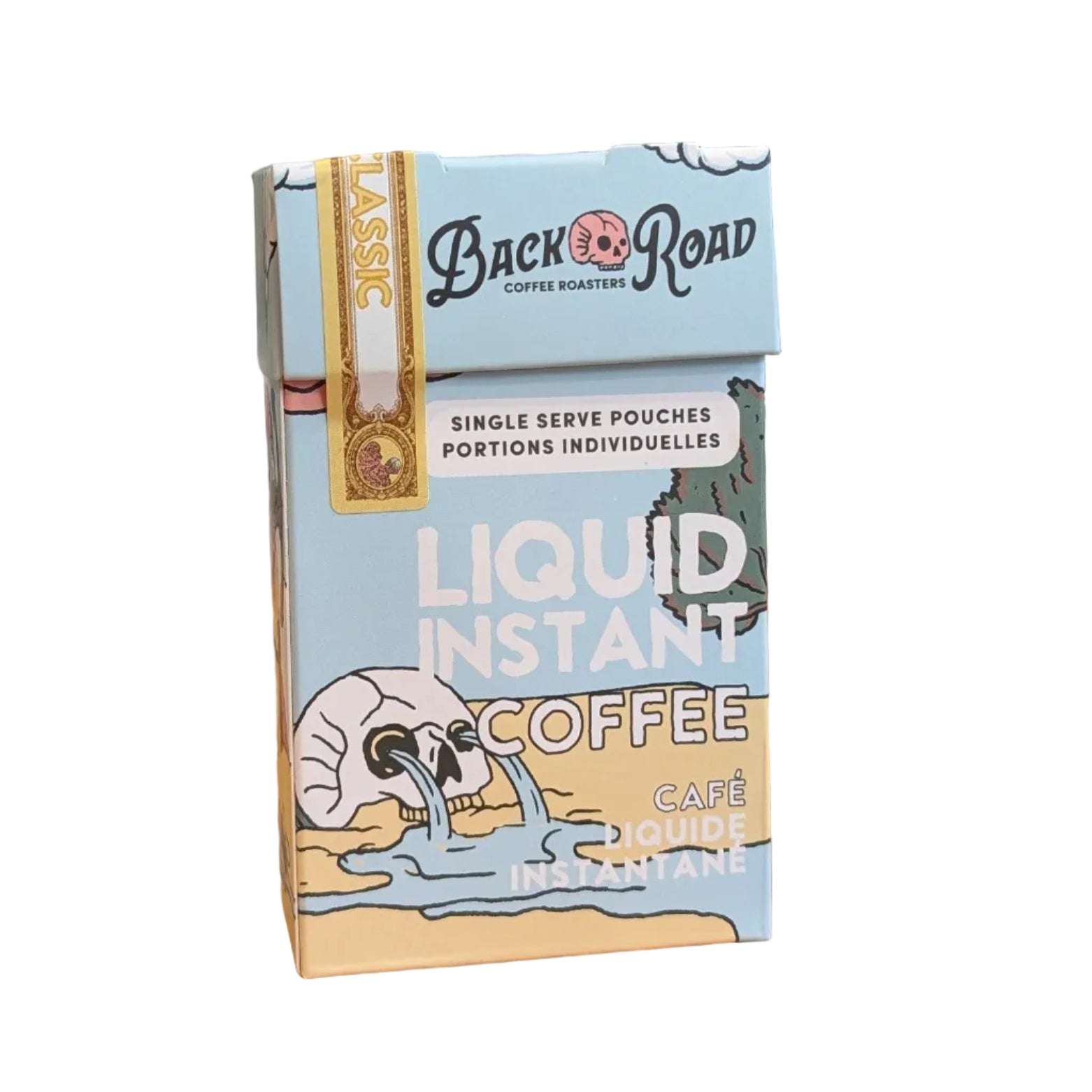 Back Road Coffee Roasters - Classic Profile - Instant Coffee Powder (7 Pack)