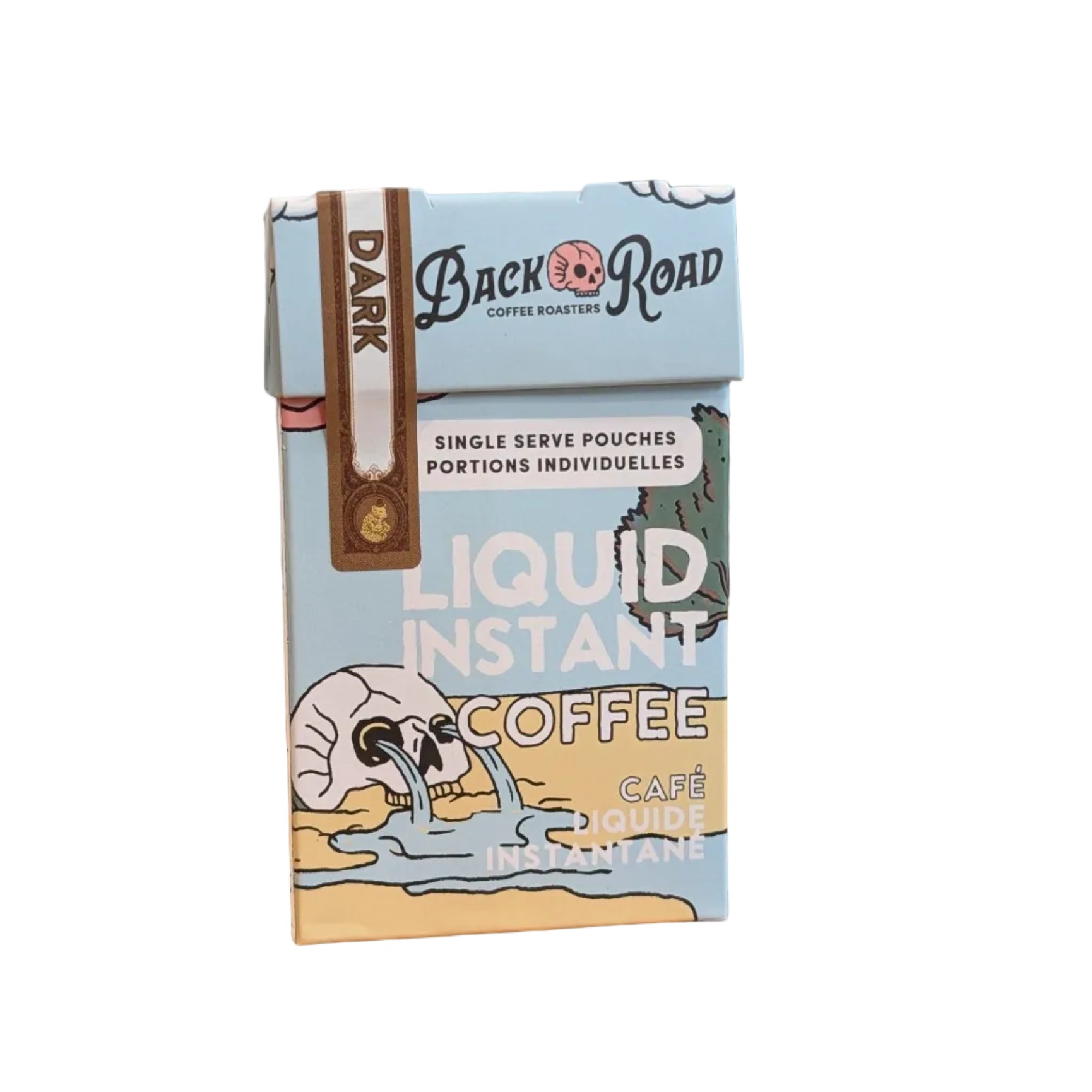 Back Road Coffee Roasters - Dark Profile - Instant Coffee Powder (7 Pack)