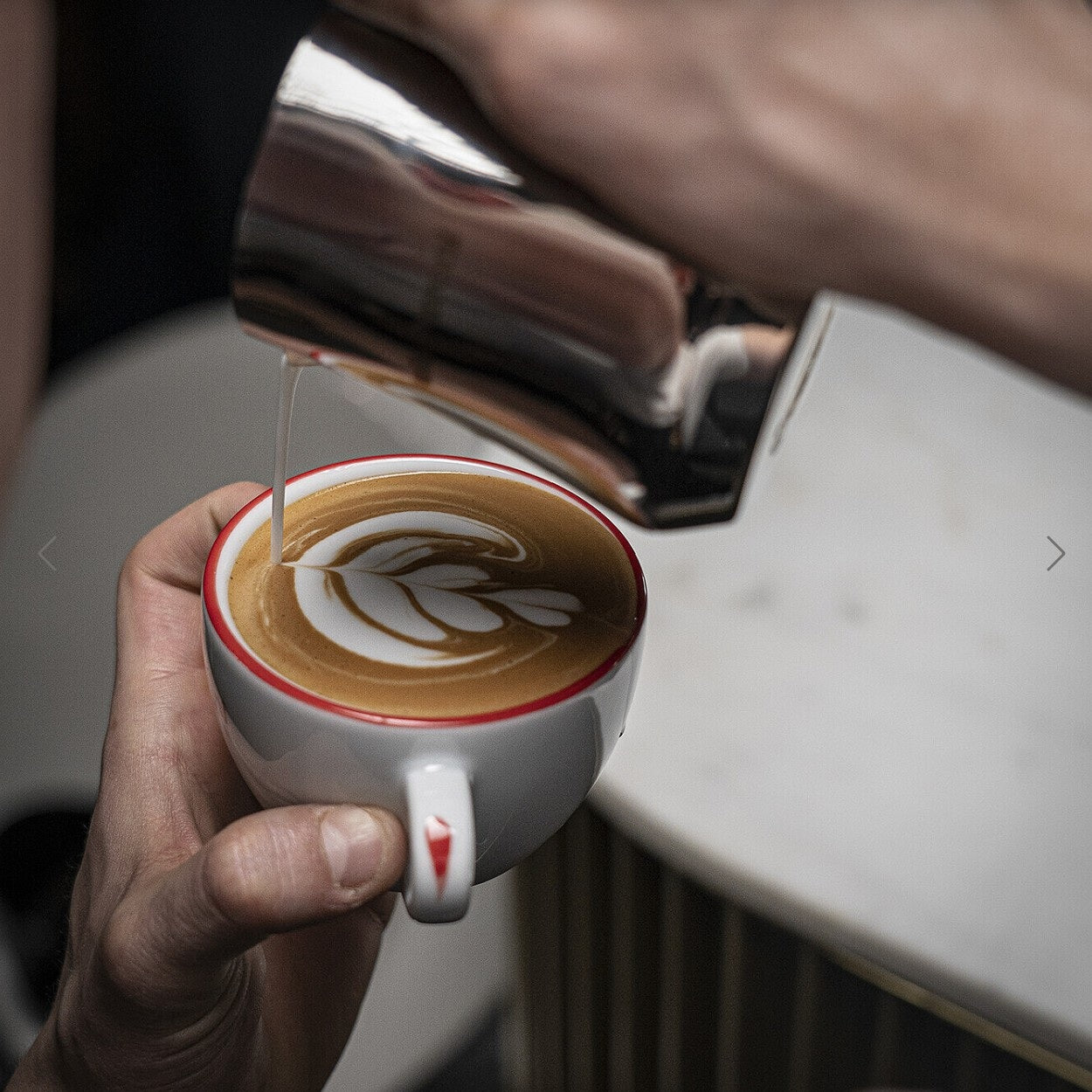 La Pavoni Cappuccino Cup & Saucer (set of 6)