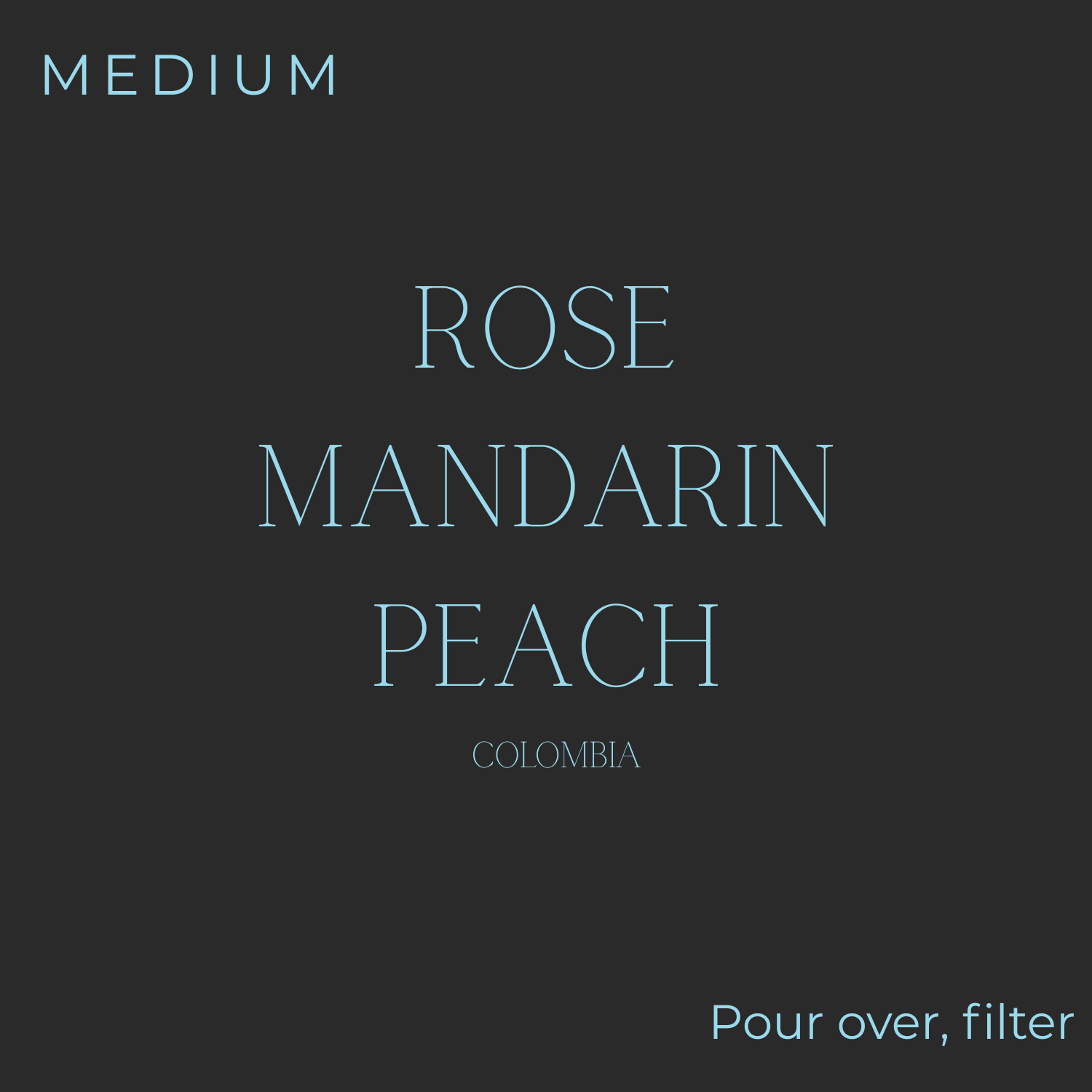 Monogram Coffee Quebraditas Sidra/Bourbon Coffee Beans