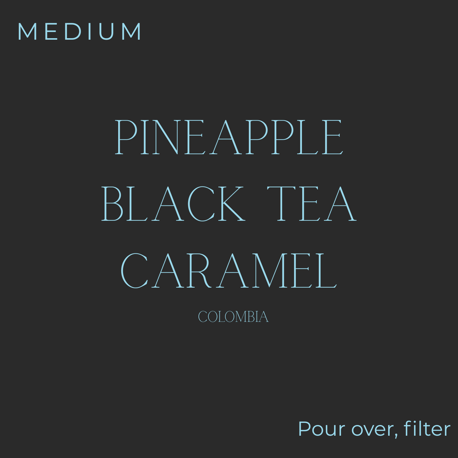 Monogram Coffee Quitupamba Coffee Beans