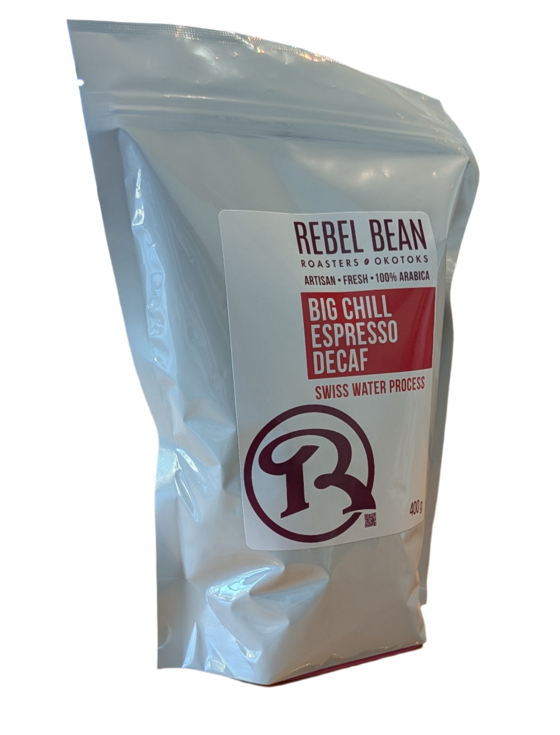Rebel Bean Coffee Big Chill Espresso Decaf Coffee Beans