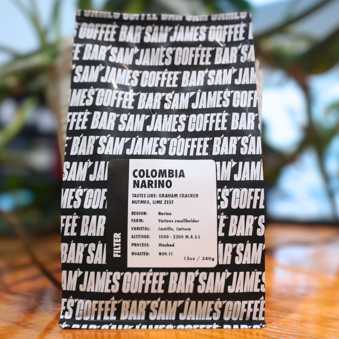 Sam James Coffee Bar Colombia Narino Coffee Beans