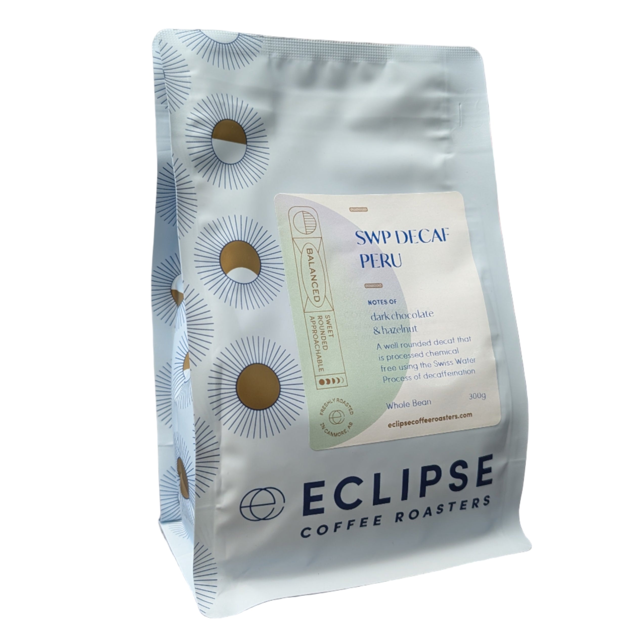 Eclipse Coffee Roasters Swiss Water Process Decaf Peru Coffee Beans