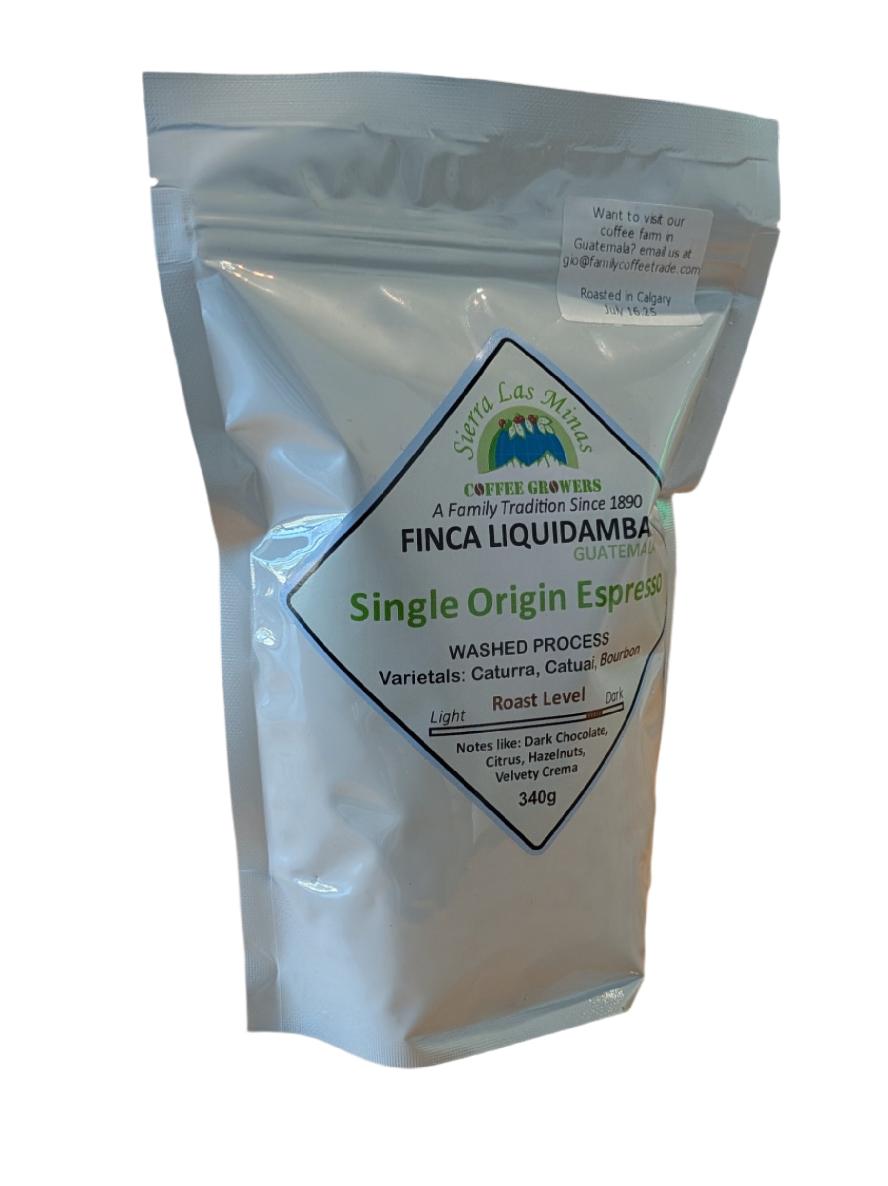 Sierra Las Minas Single Origin Espresso Coffee Beans