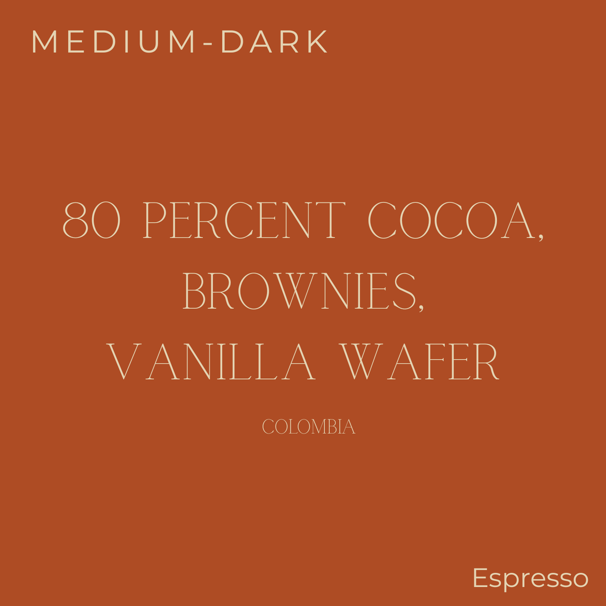 Escape - Sunrise Decaf Espresso Coffee Beans