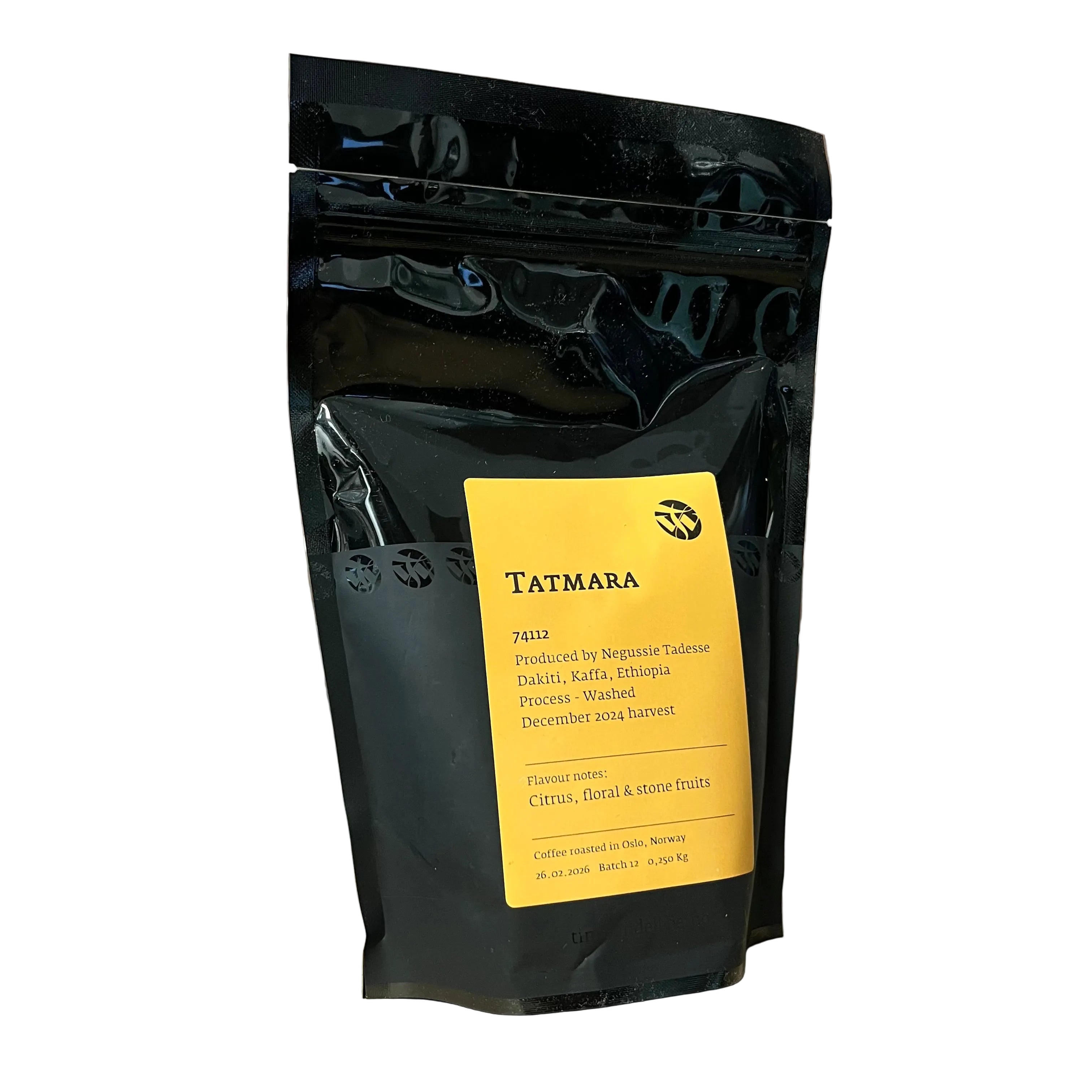 Bag of Tim Wendelboe - Tatmara coffee beans