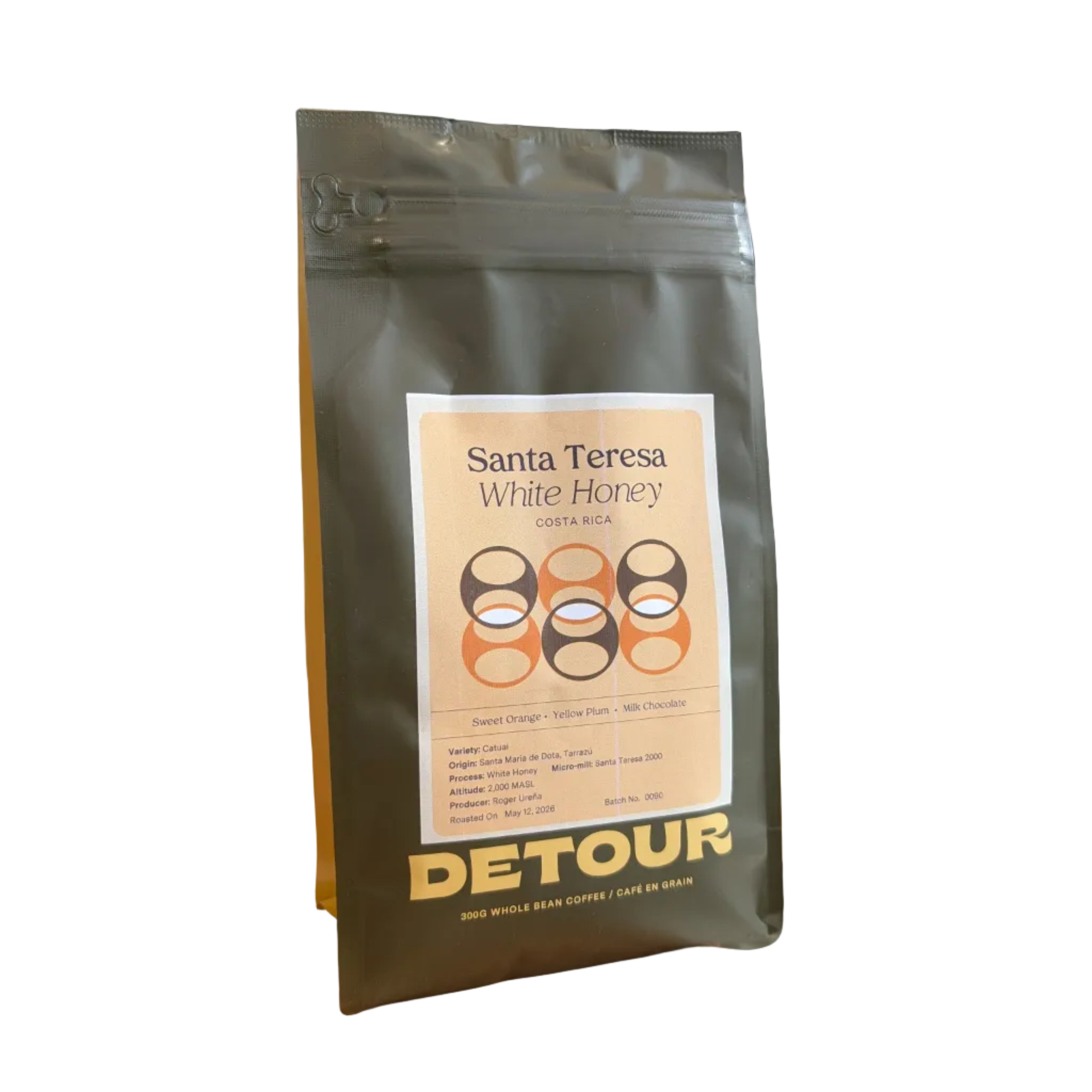 Detour - Santa Teresa White Honey Coffee Beans
