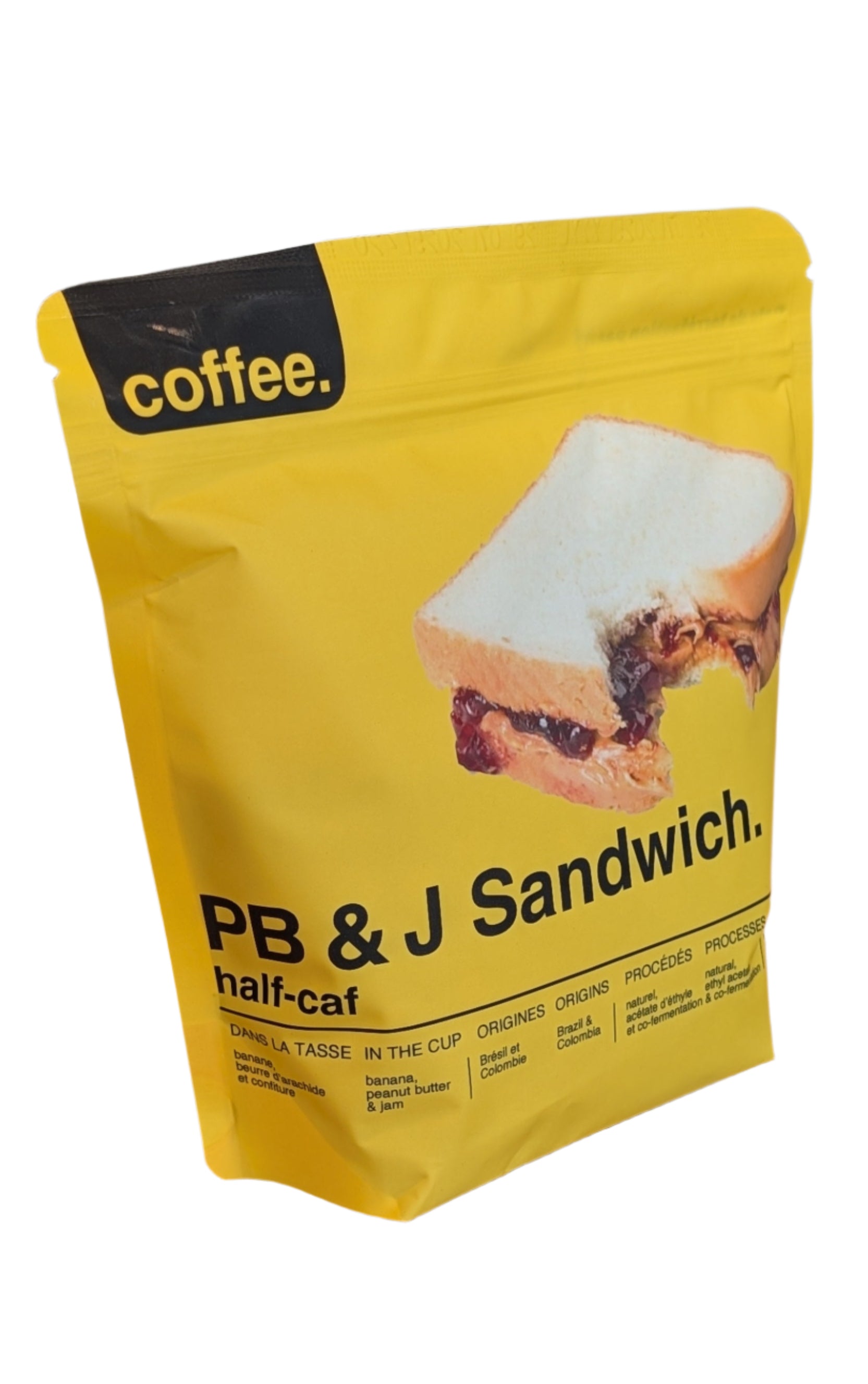 Traffic Coffee PB & J Sandwich Half-Caf Coffee Beans
