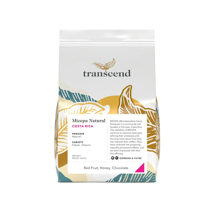 Transcend Coffee - Costa Rica - MICEPA Natural Coffee Beans