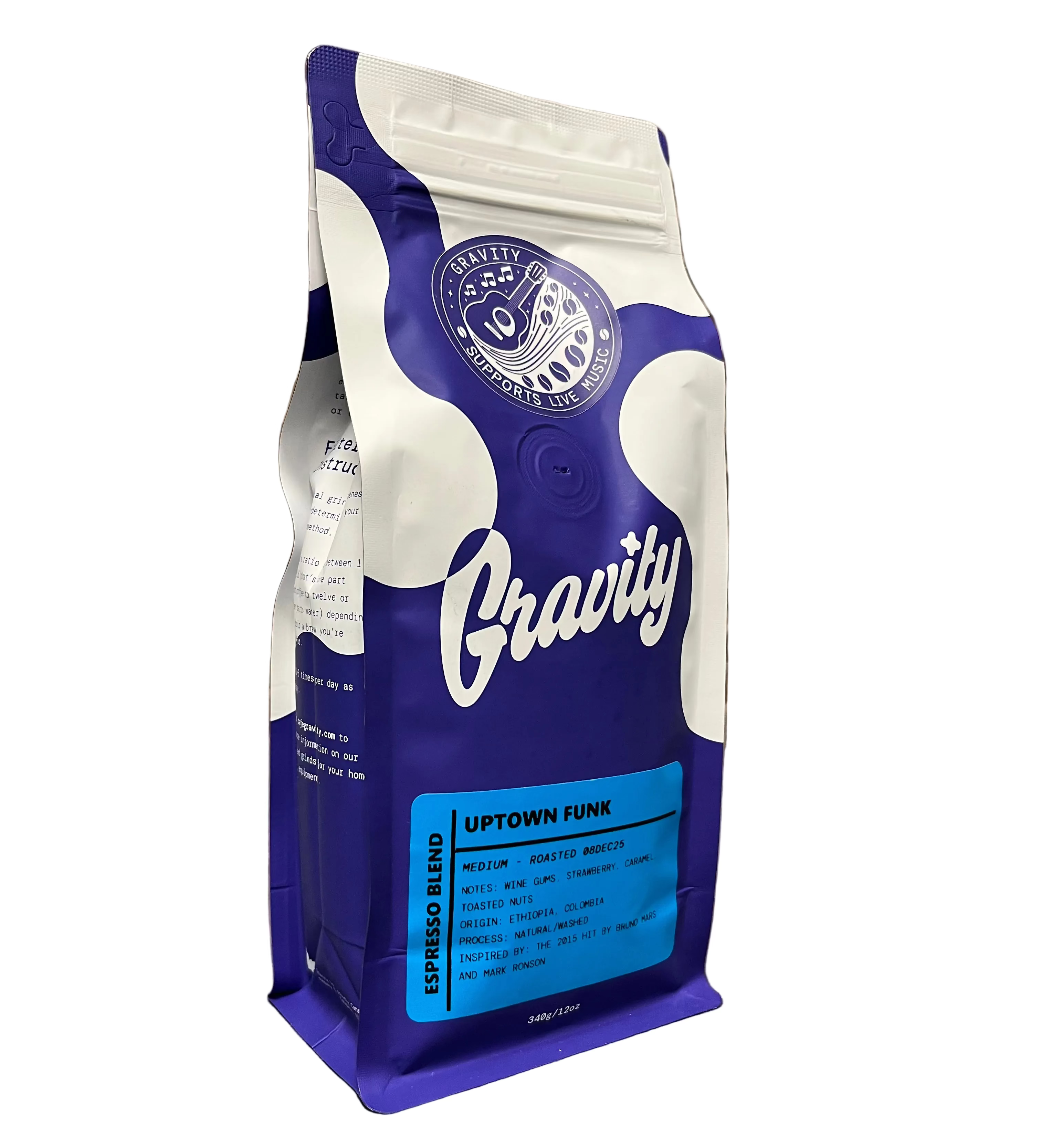 Gravity Uptown Funk Espresso Coffee Beans