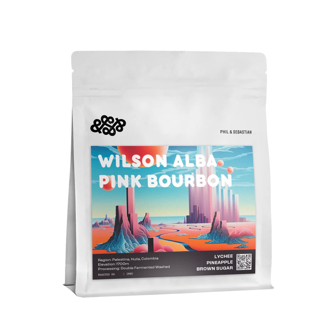 Phil & Sebastian - Wilson Alba Pink Bourbon Coffee Beans
