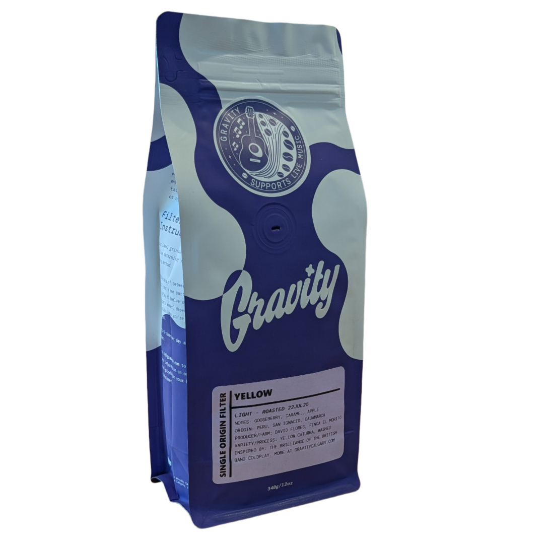 Gravity Yellow Coffee Beans