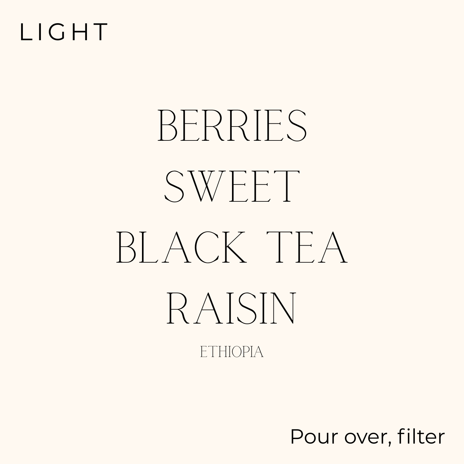 évery - Ethiopia - Yirgacheffe Edido G2 Coffee Beans